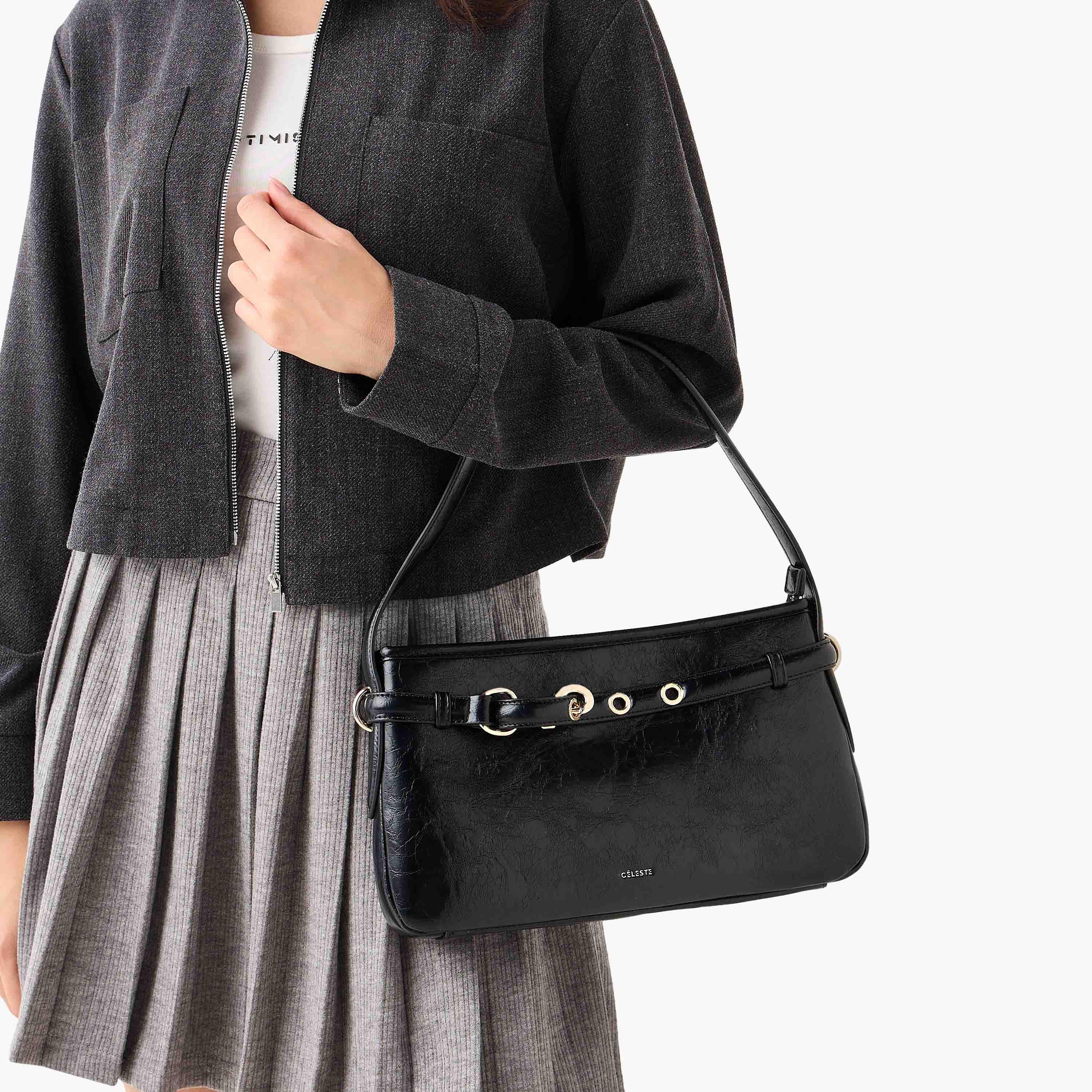 شنطة كتف سادة بمقابض مزدوجة من سيليست-women-bagsandwallets-handbags-image-2