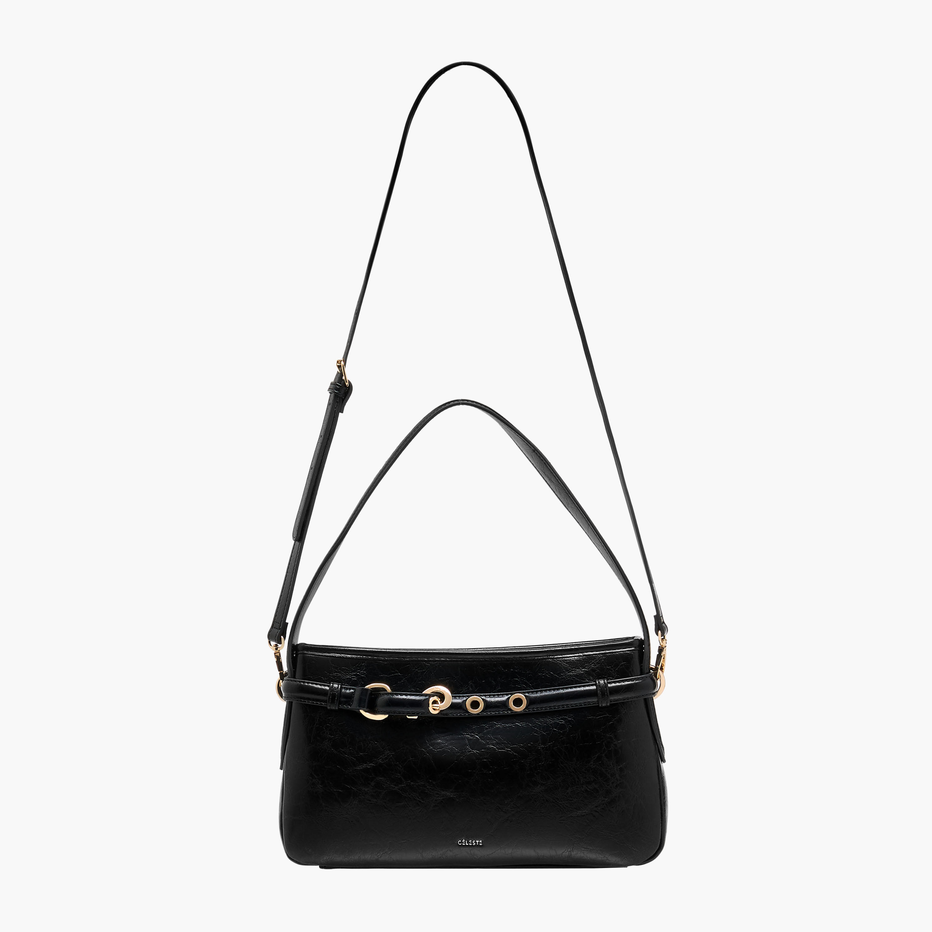 شنطة كتف سادة بمقابض مزدوجة من سيليست-women-bagsandwallets-handbags-image-3