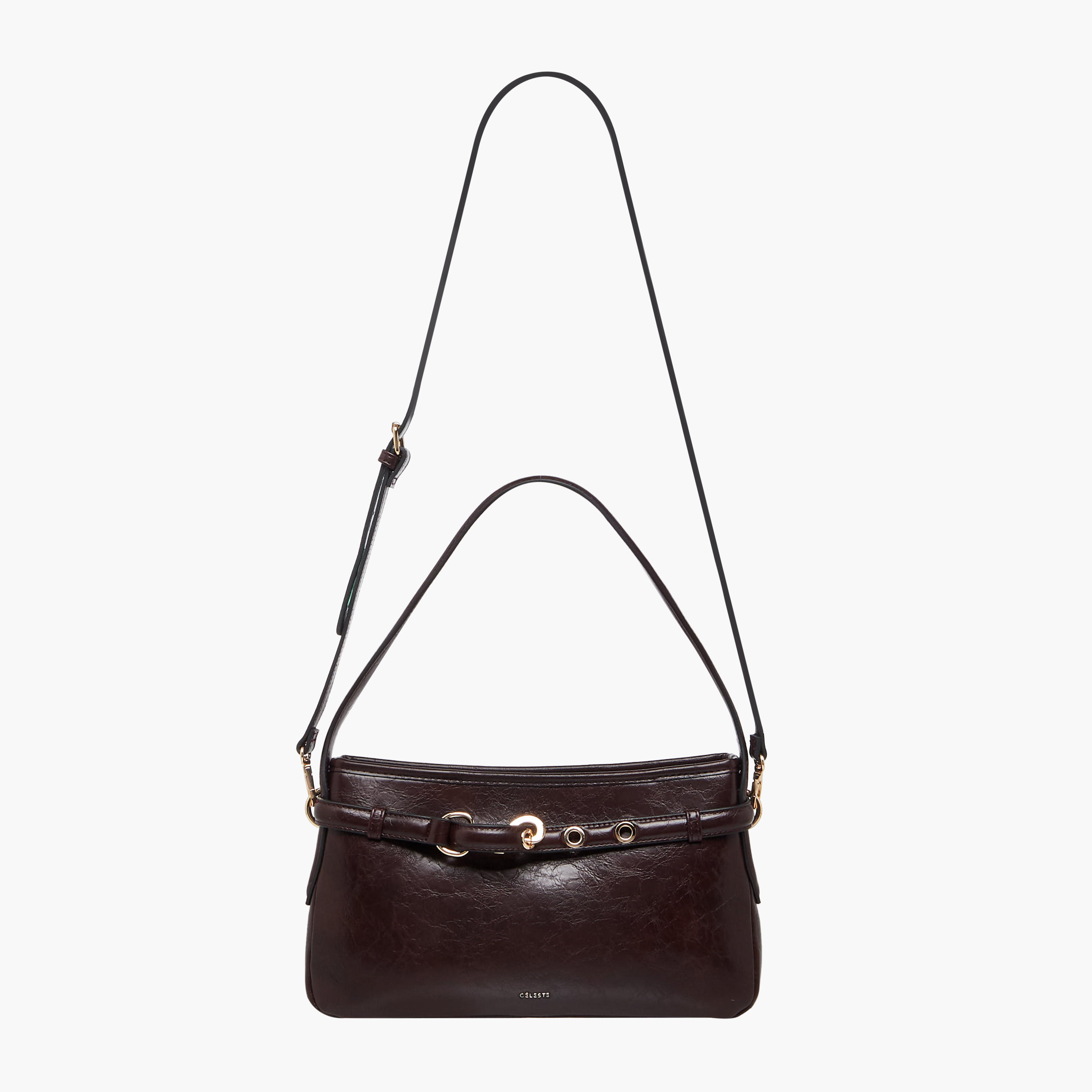 Celeste Solid Shoulder Bag with Double Handle-women-bagsandwallets-handbags-image-3