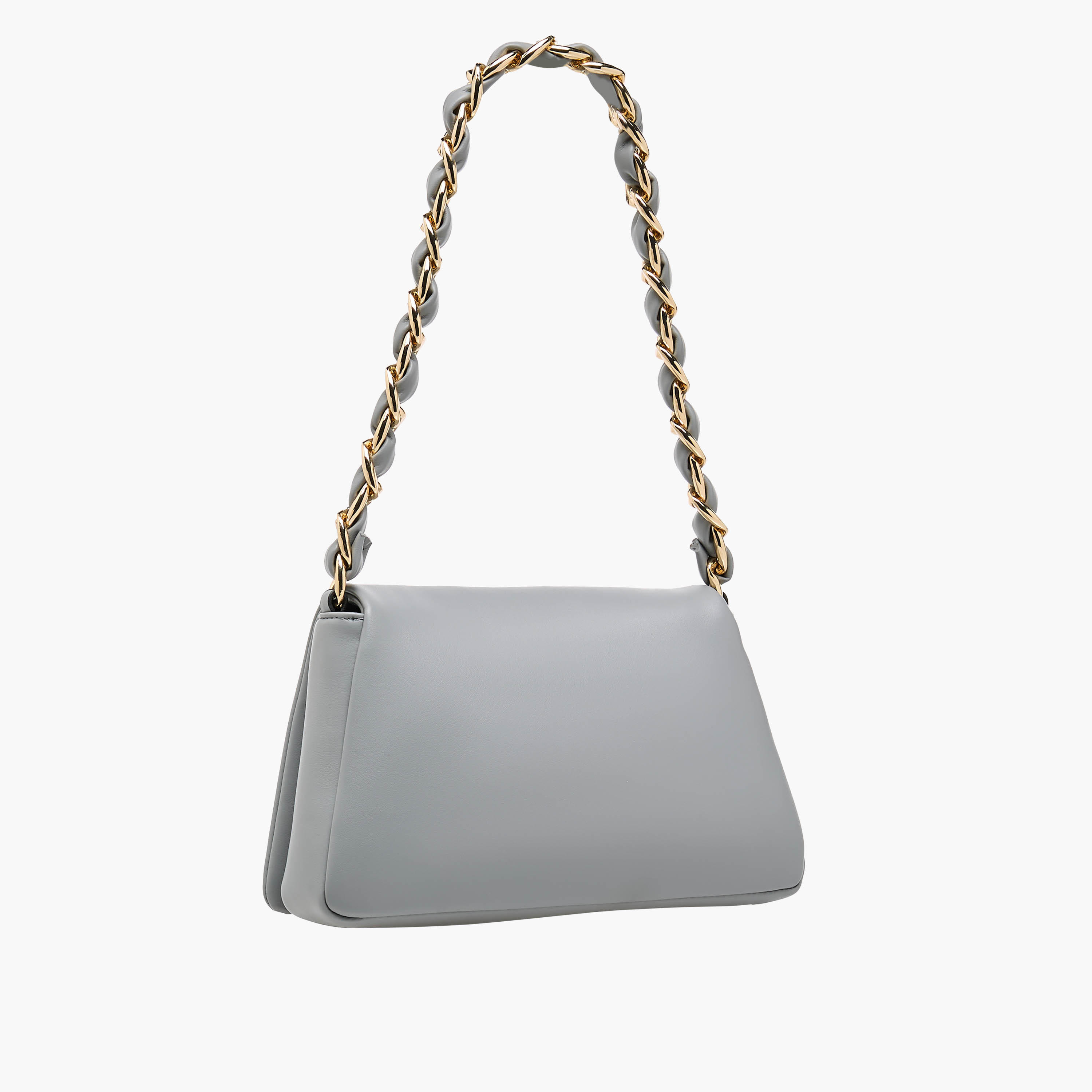 Celeste Solid Shoulder Bag with Chain Accent-women-bagsandwallets-handbags-image-4