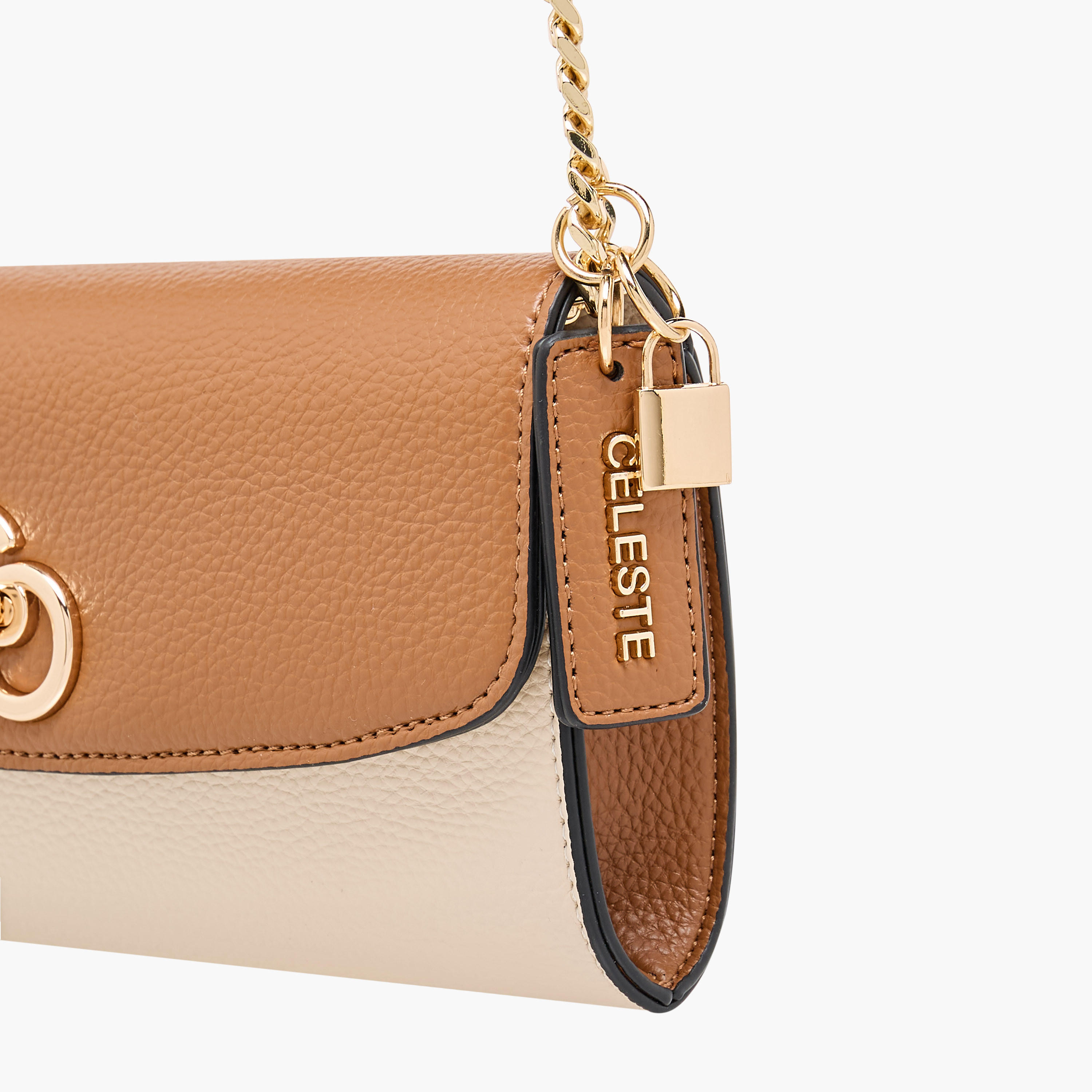 Celeste Colourblock Crossbody Bag with Chain Strap-women-bagsandwallets-handbags-image-8