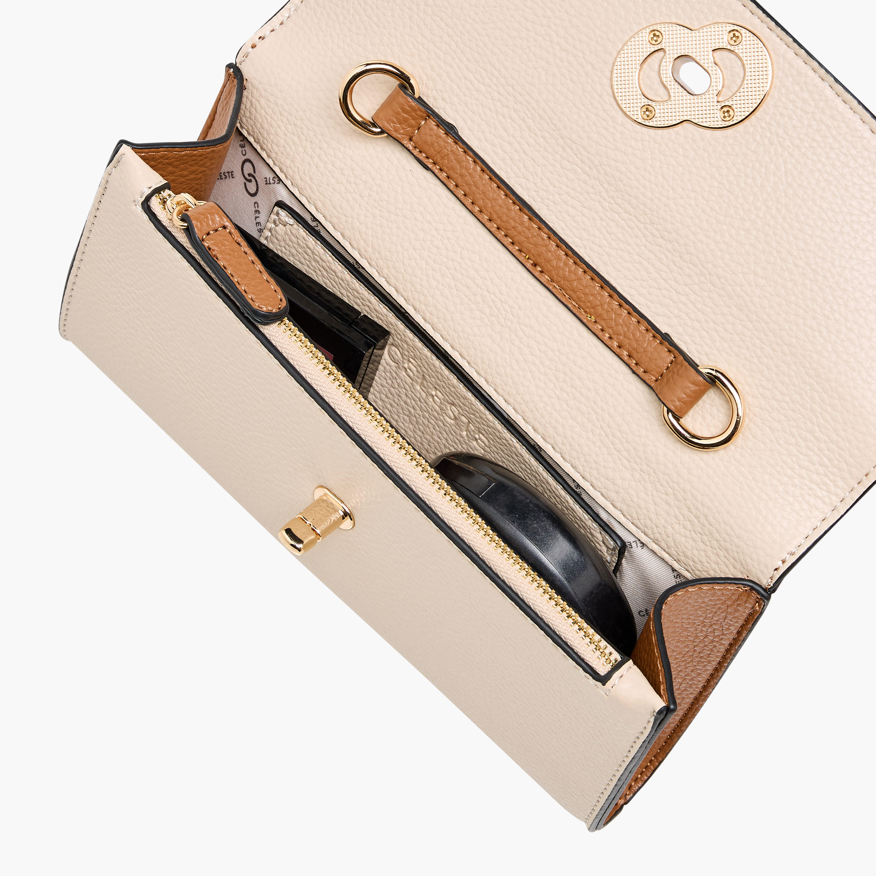 Celeste Colourblock Crossbody Bag with Chain Strap-women-bagsandwallets-handbags-image-9