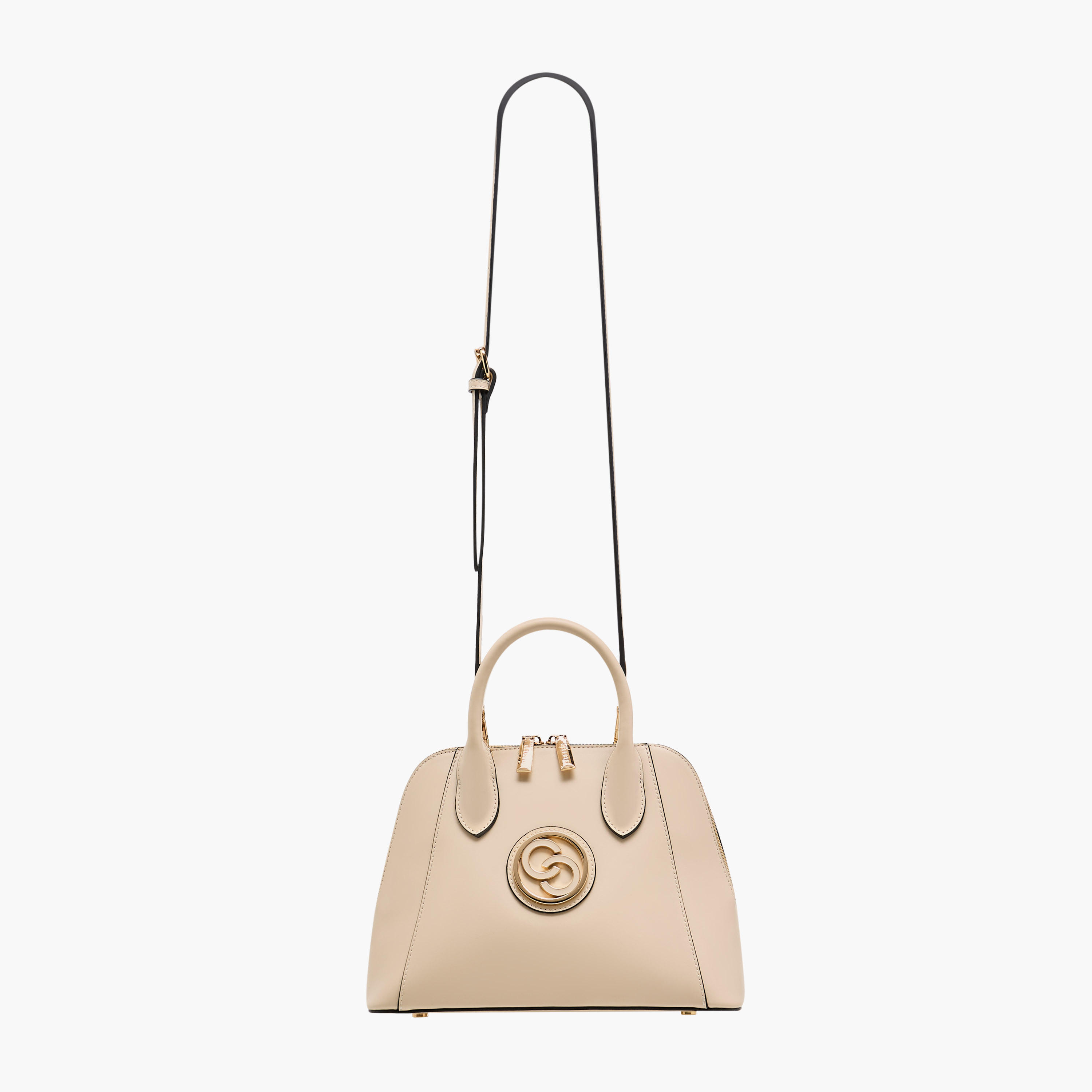 Celeste Logo Accent Tote Bag with Handle and Zip Closure-women-bagsandwallets-handbags-image-3