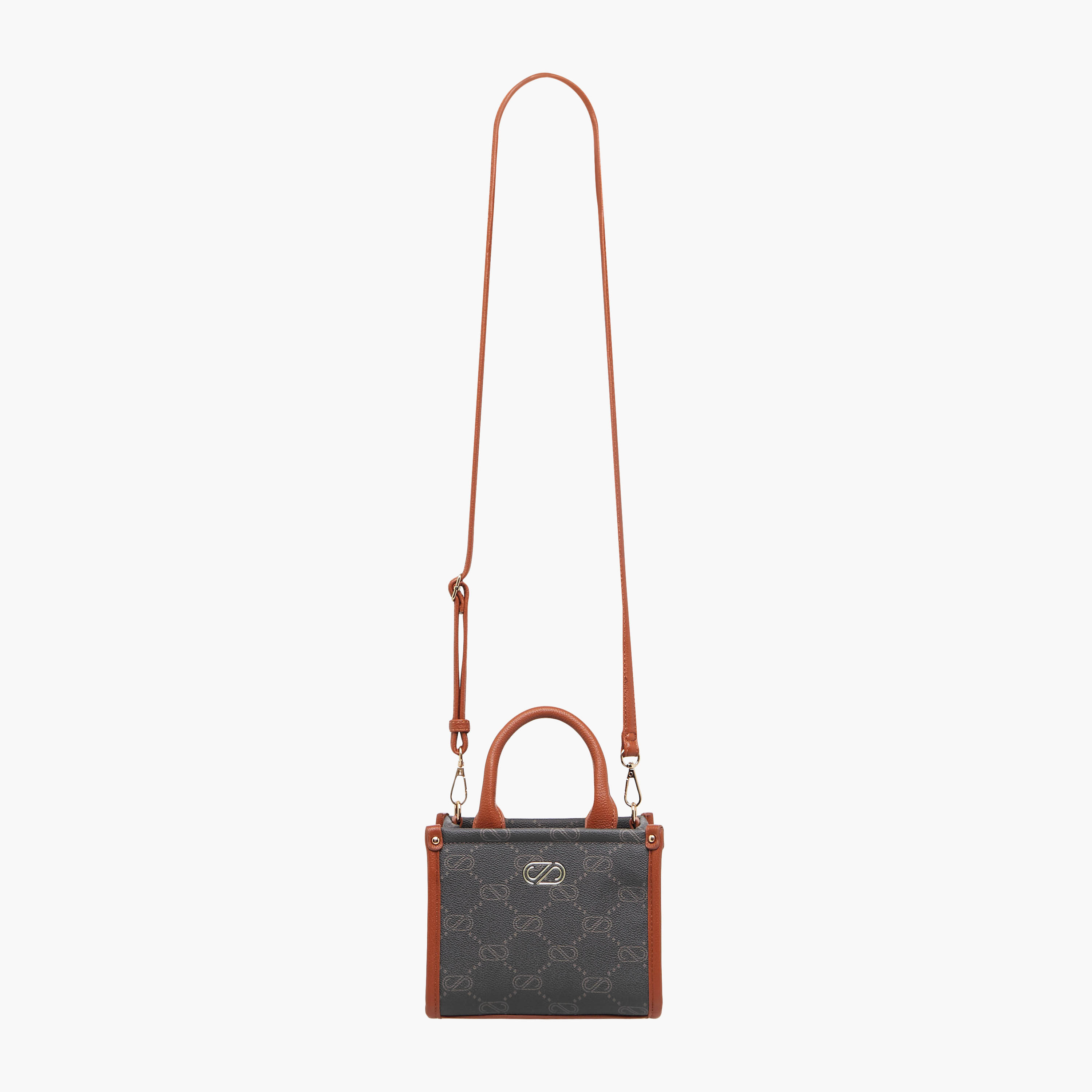 Sasha Monogram Print Crossbody Bag with Detachable Strap-women-bagsandwallets-handbags-image-3