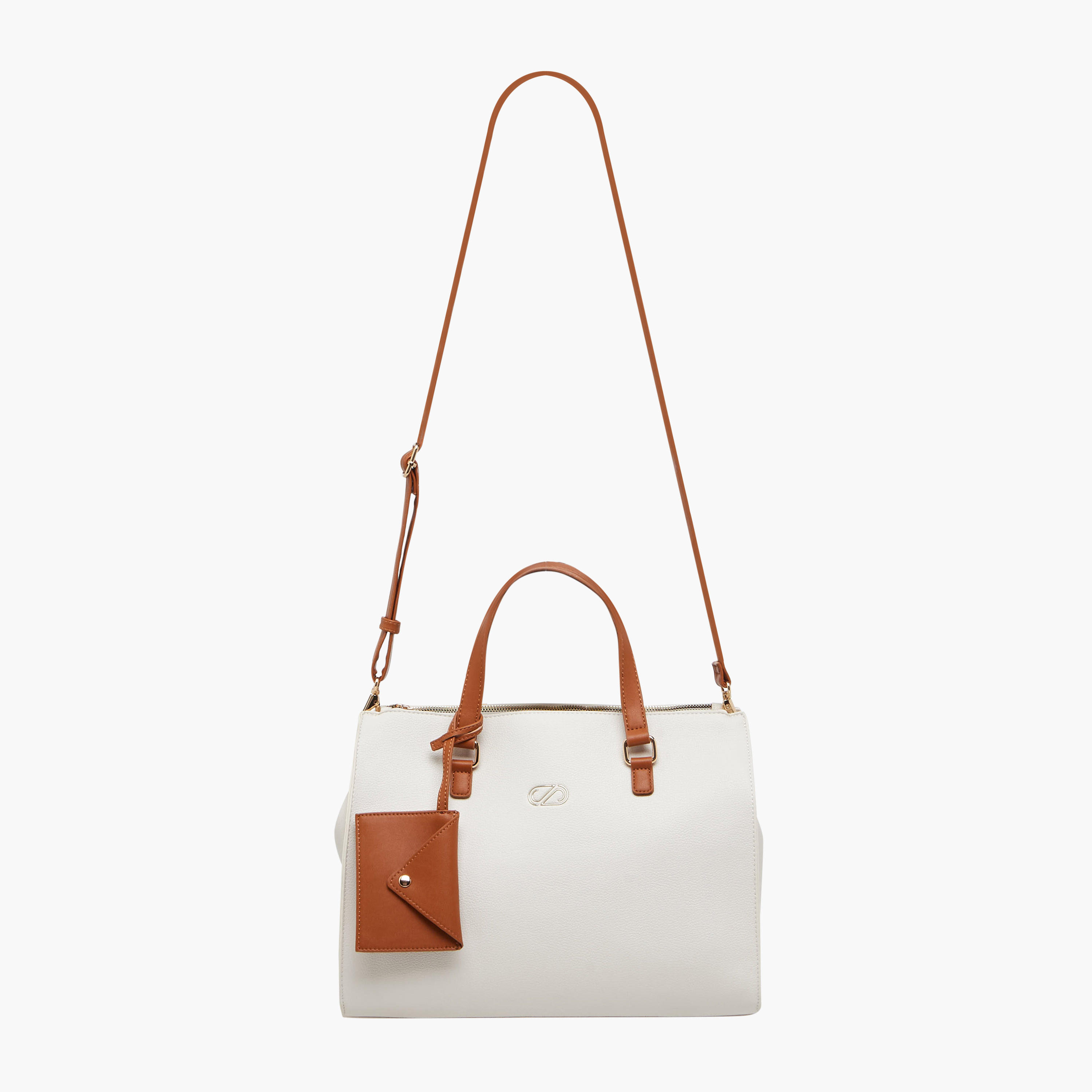 Sasha Solid Tote Bag with Coin Pouch-women-bagsandwallets-handbags-image-3