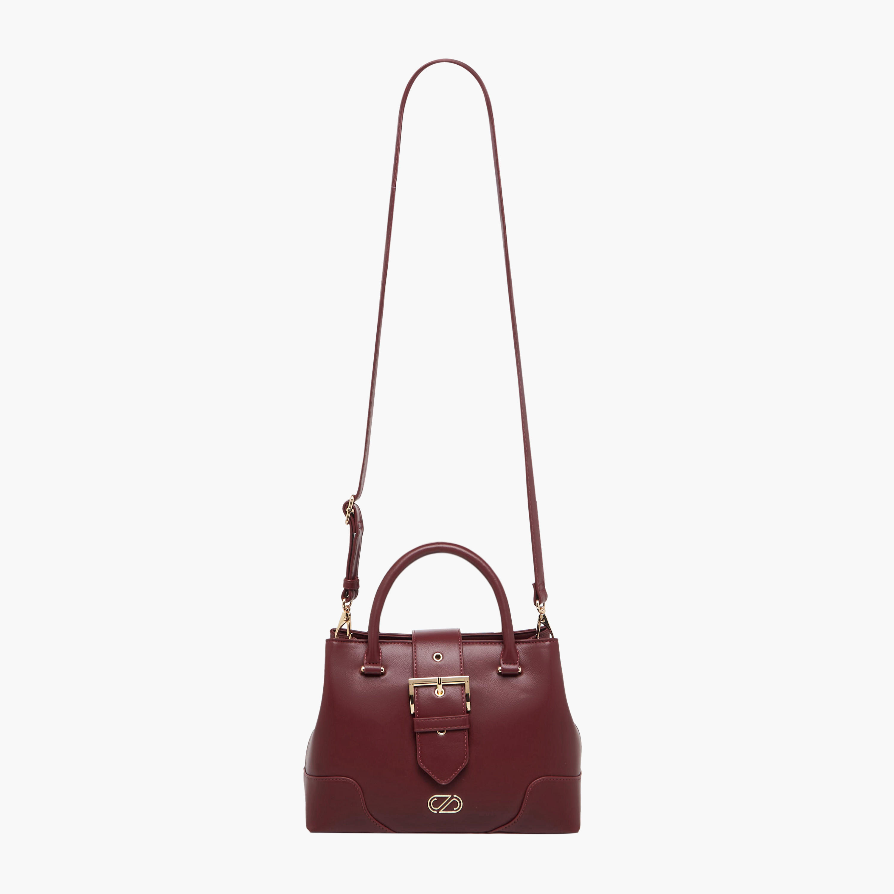 Sasha Buckle Detail Crossbody Bag with Detachable Strap-women-bagsandwallets-handbags-image-3