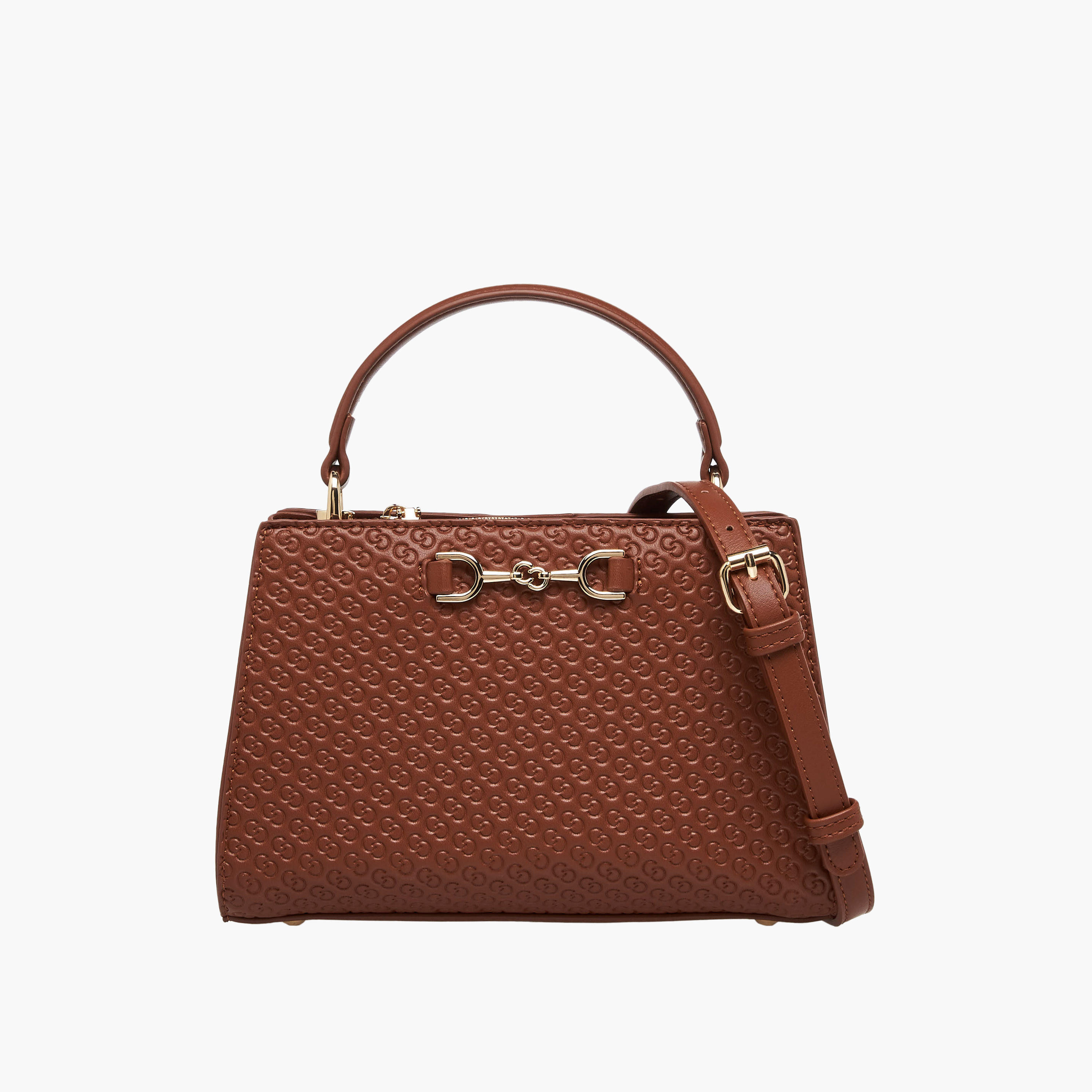 Celeste Monogram Embossed Tote Bag with Handle-women-bagsandwallets-handbags-image-1