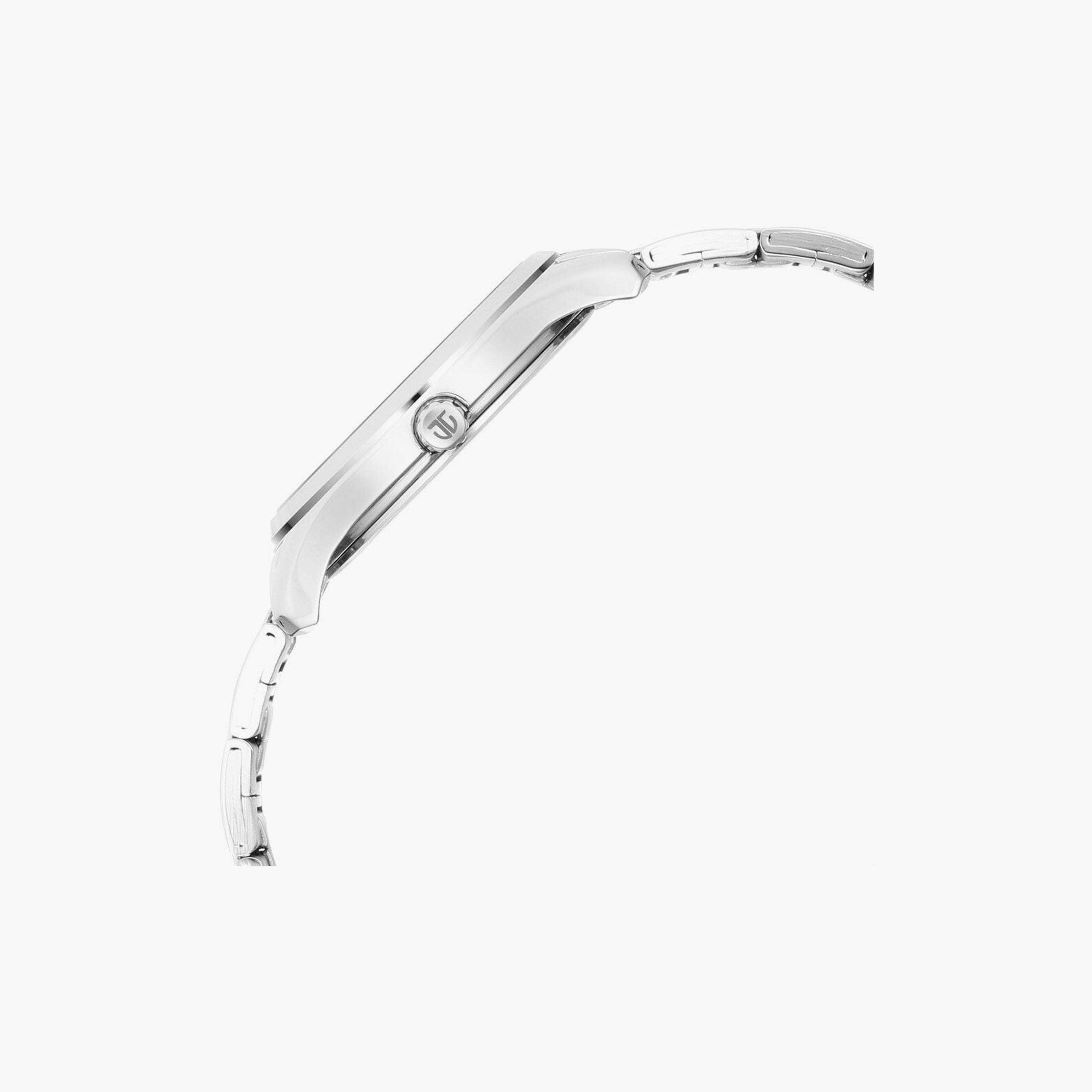 Titan Women's 33 MM Silver Analog Stainless Steel Watch | 2639SM07-women-watchesandjewellery-watches-image-4
