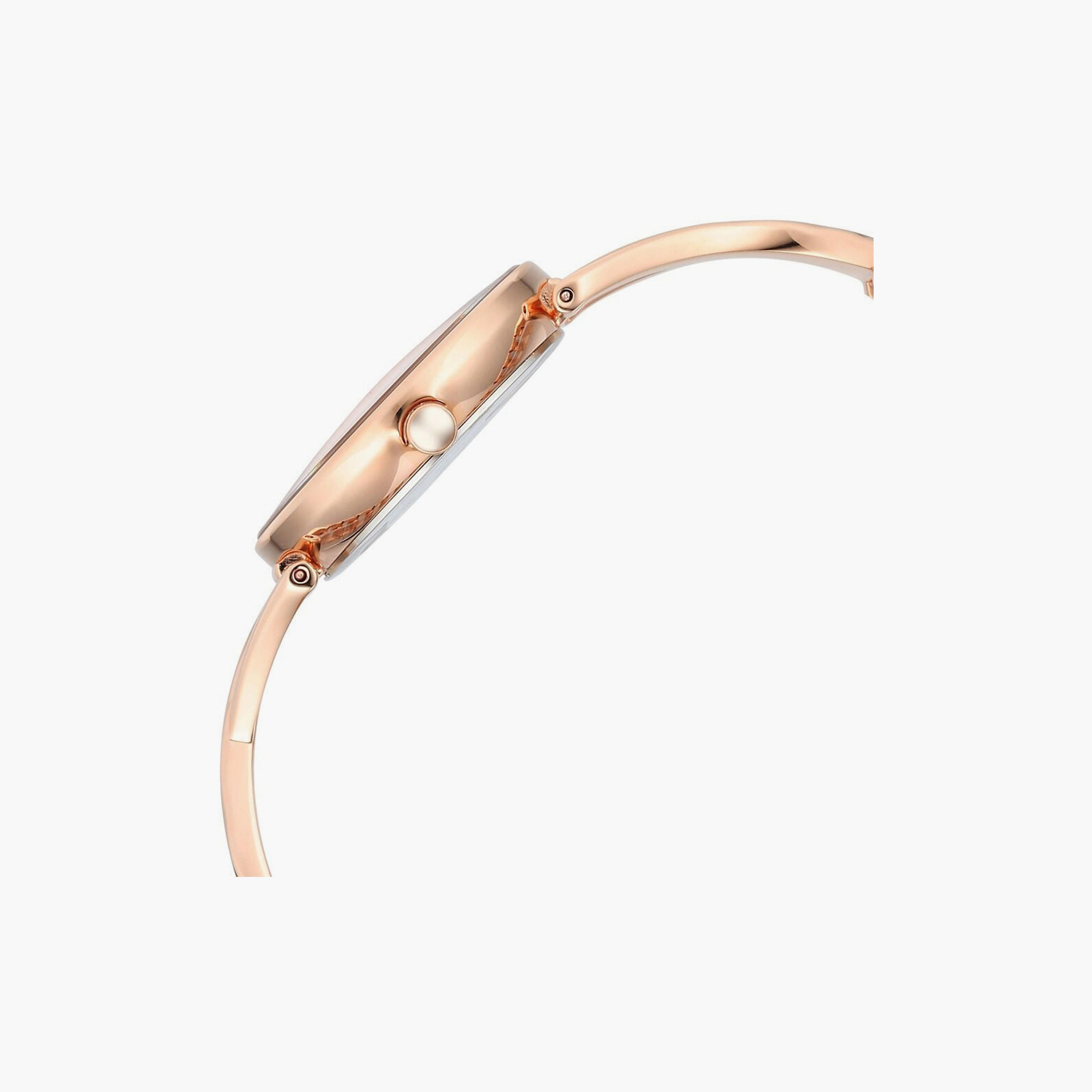 ساعة يد نسائية تيتان بقطر 32 مم أنالوج ذهبية وردية ستانلس ستيل | 2698WM01-women-watchesandjewellery-watches-image-4