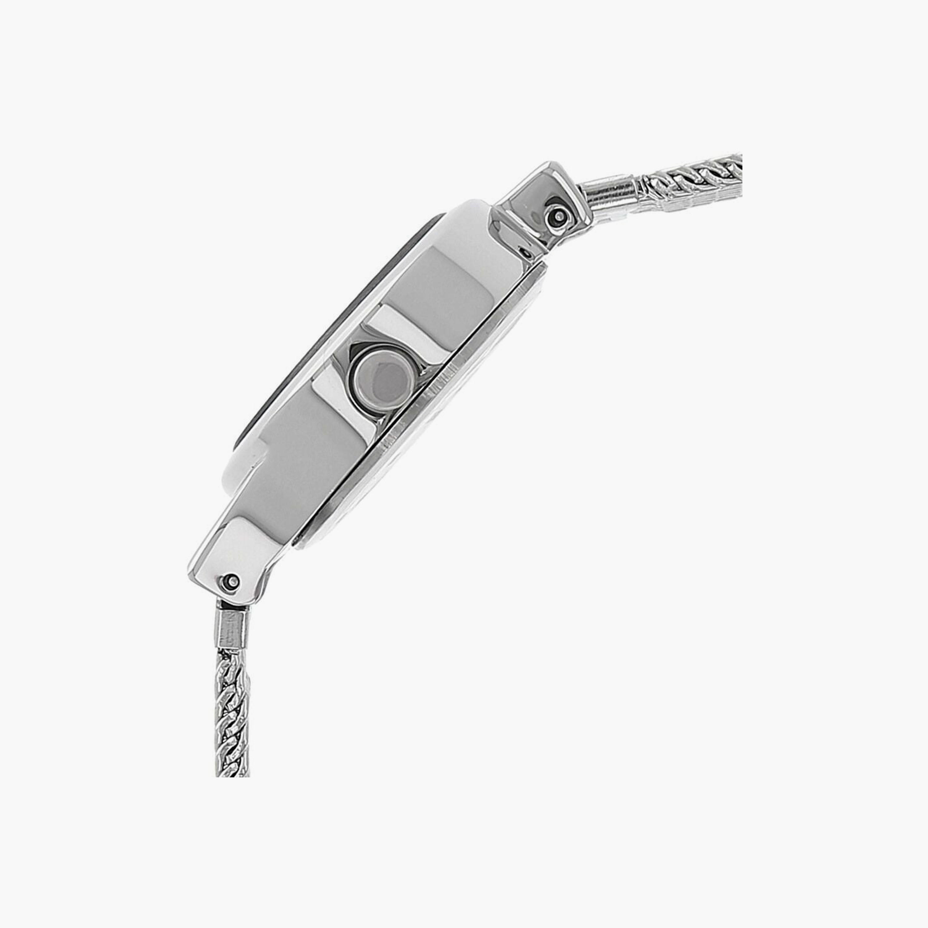 Fastrack Women's 31 MM Silver Analog Stainless Steel Watch | 6015SM01-women-watchesandjewellery-watches-image-4