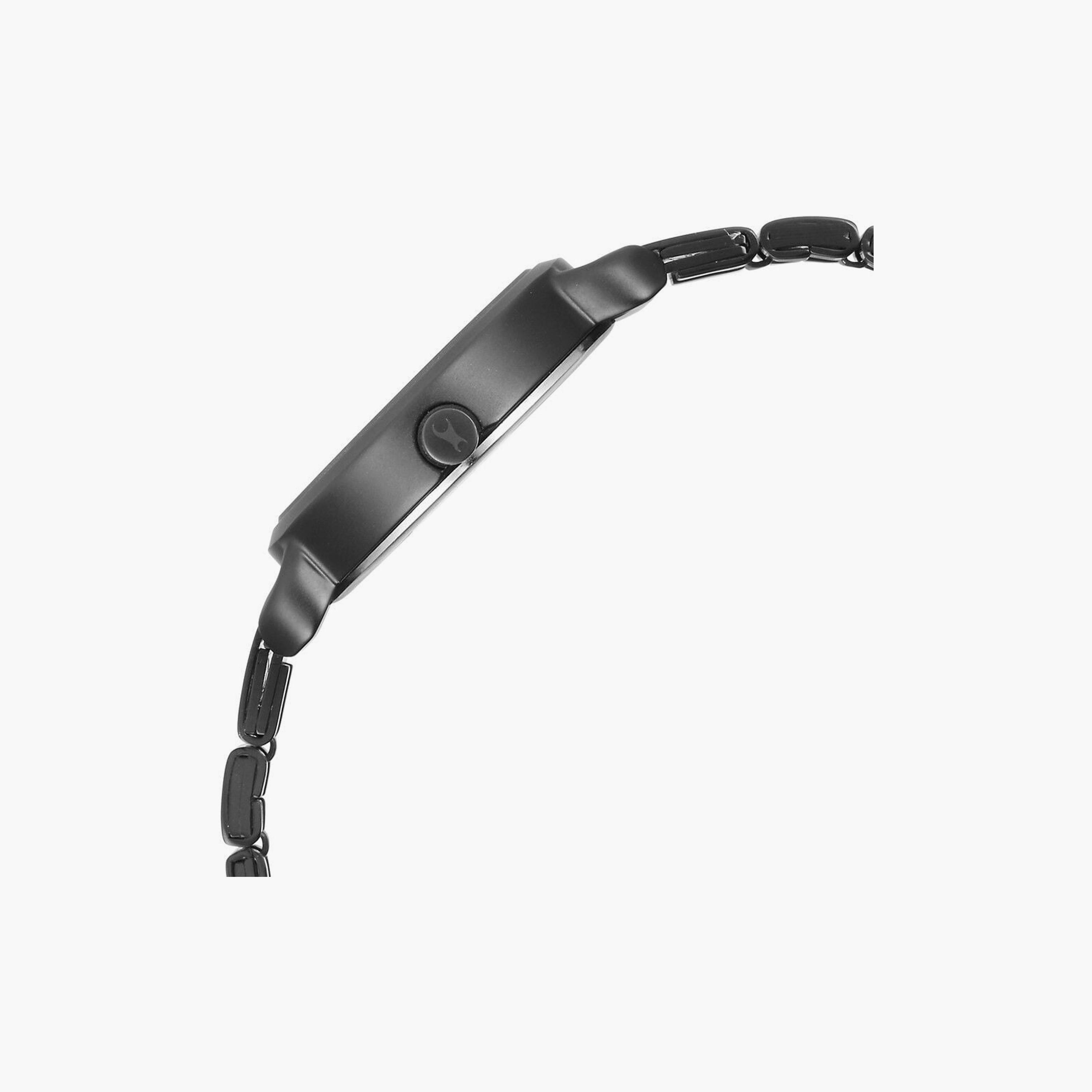 Fastrack Women's 30 MM Black Analog Stainless Steel Watch with Bracelet | 6221NM03-women-watchesandjewellery-watches-image-5
