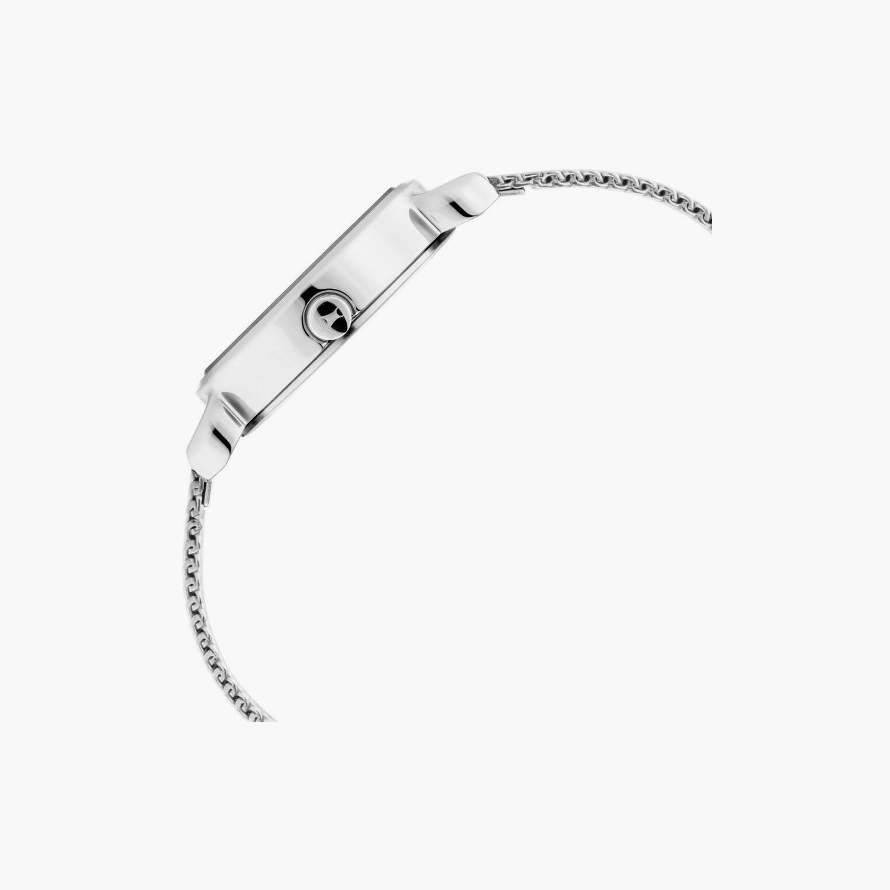 Fastrack Women's 30 MM Silver Analog Stainless Steel Watch | 6221SM01-women-watchesandjewellery-watches-image-4