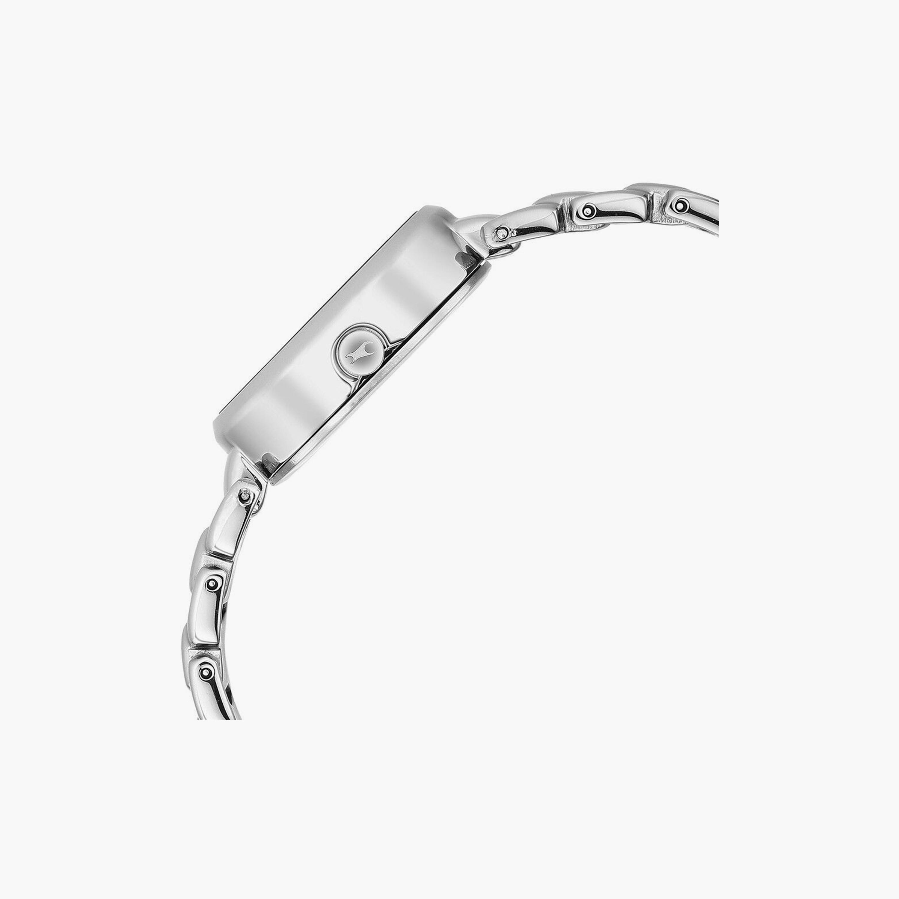 Fastrack Women's 38 MM Silver Analog Stainless Steel Watch | 6274SM01-women-watchesandjewellery-watches-image-4