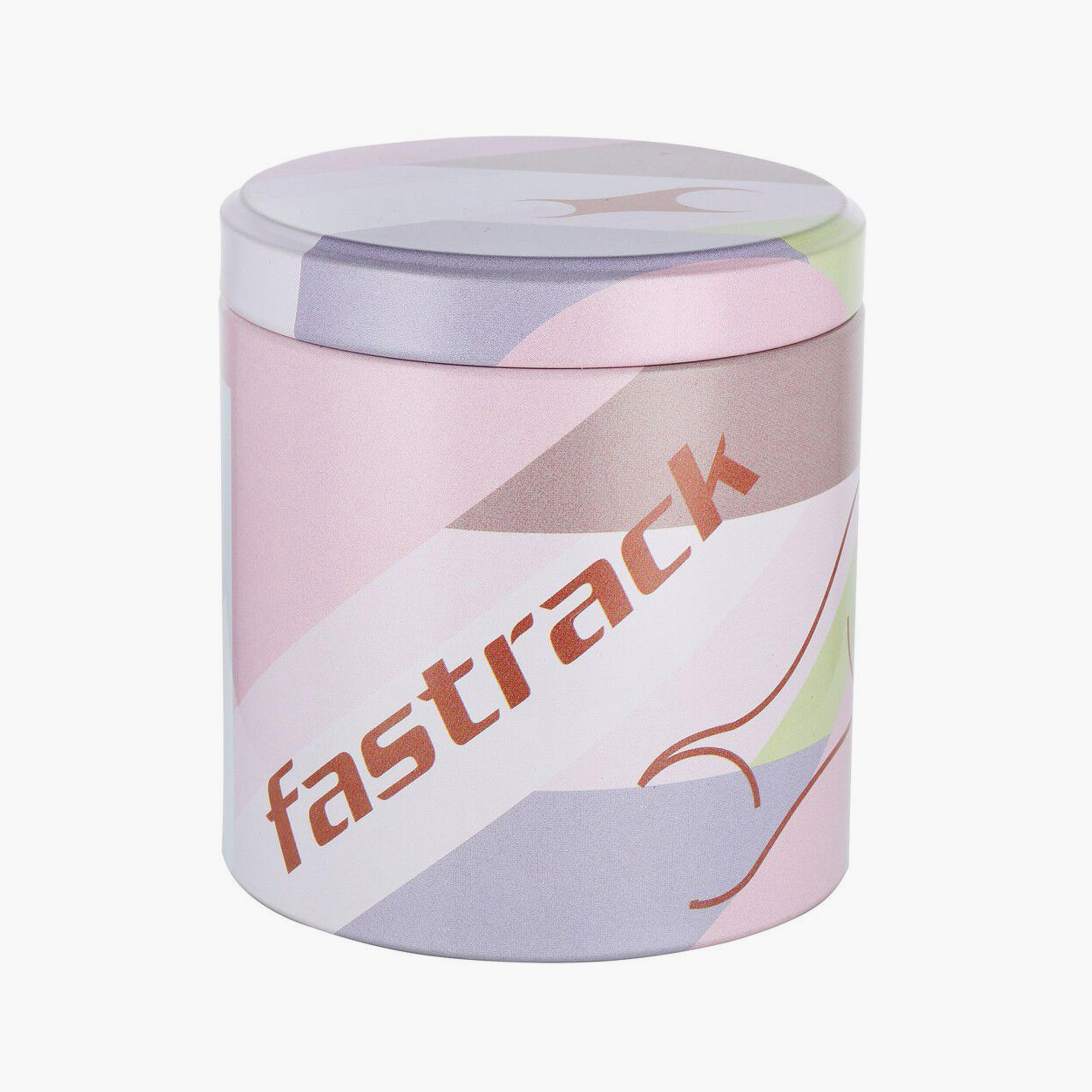 Fastrack Women's 38 MM Silver Analog Stainless Steel Watch | 6274SM01-women-watchesandjewellery-watches-image-5