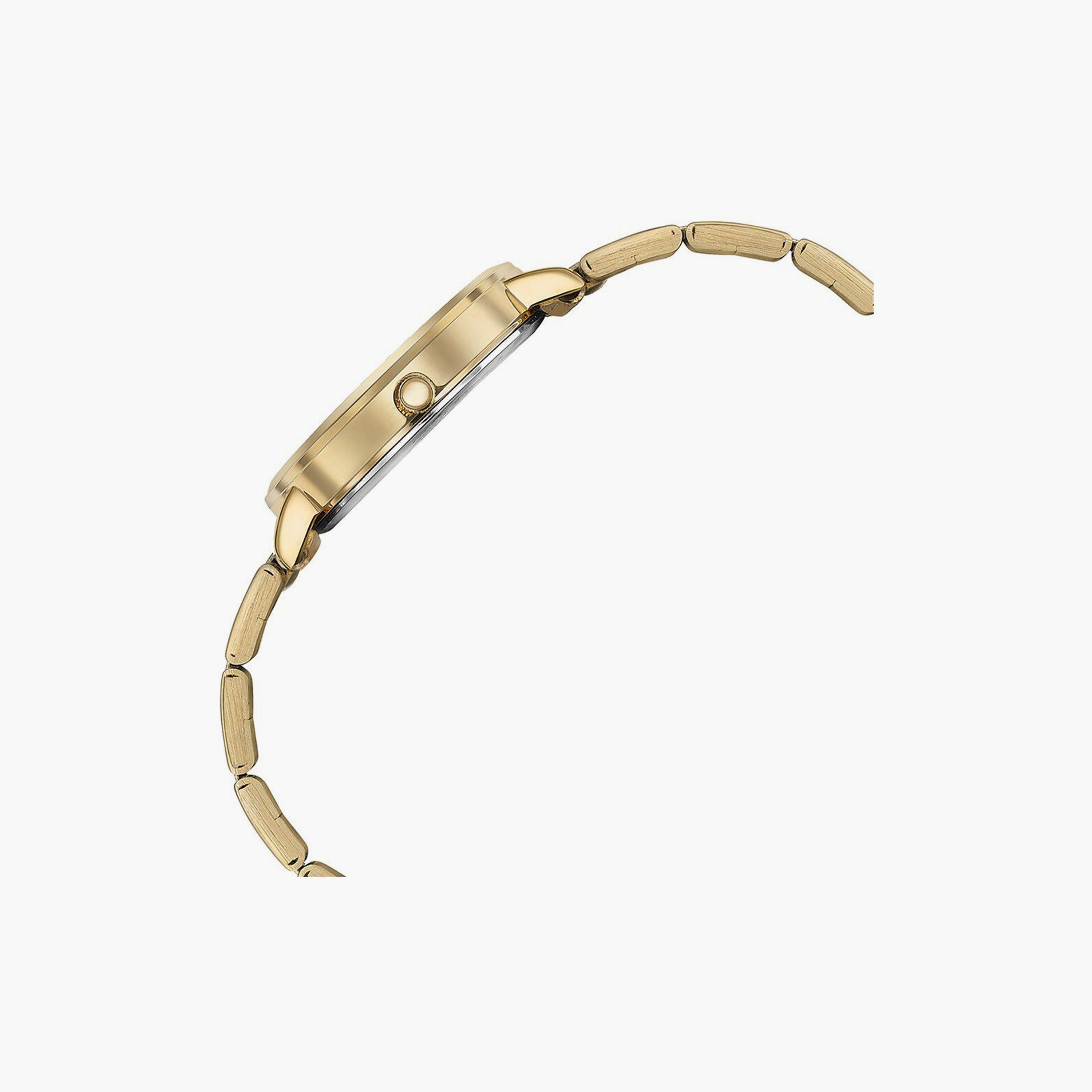 ساعة يد نسائية سوناتا بقطر 42 مم أنالوج ذهبية ستانلس ستيل | 87071YM01-women-watchesandjewellery-watches-image-4