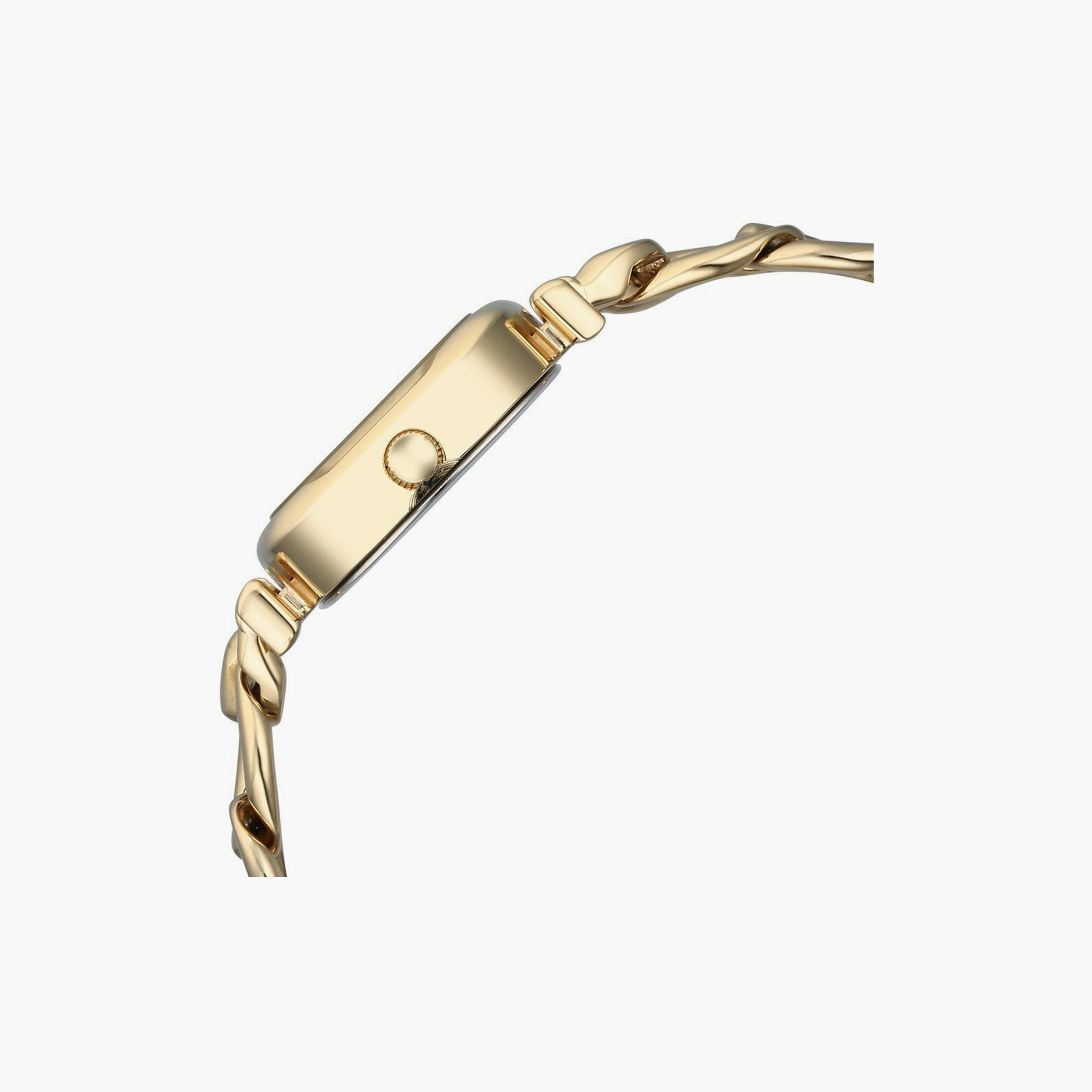 ساعة يد نسائية تيتان بقطر 26 مم أنالوج ذهبية وردية ستانلس ستيل | 95302WM01-women-watchesandjewellery-watches-image-9