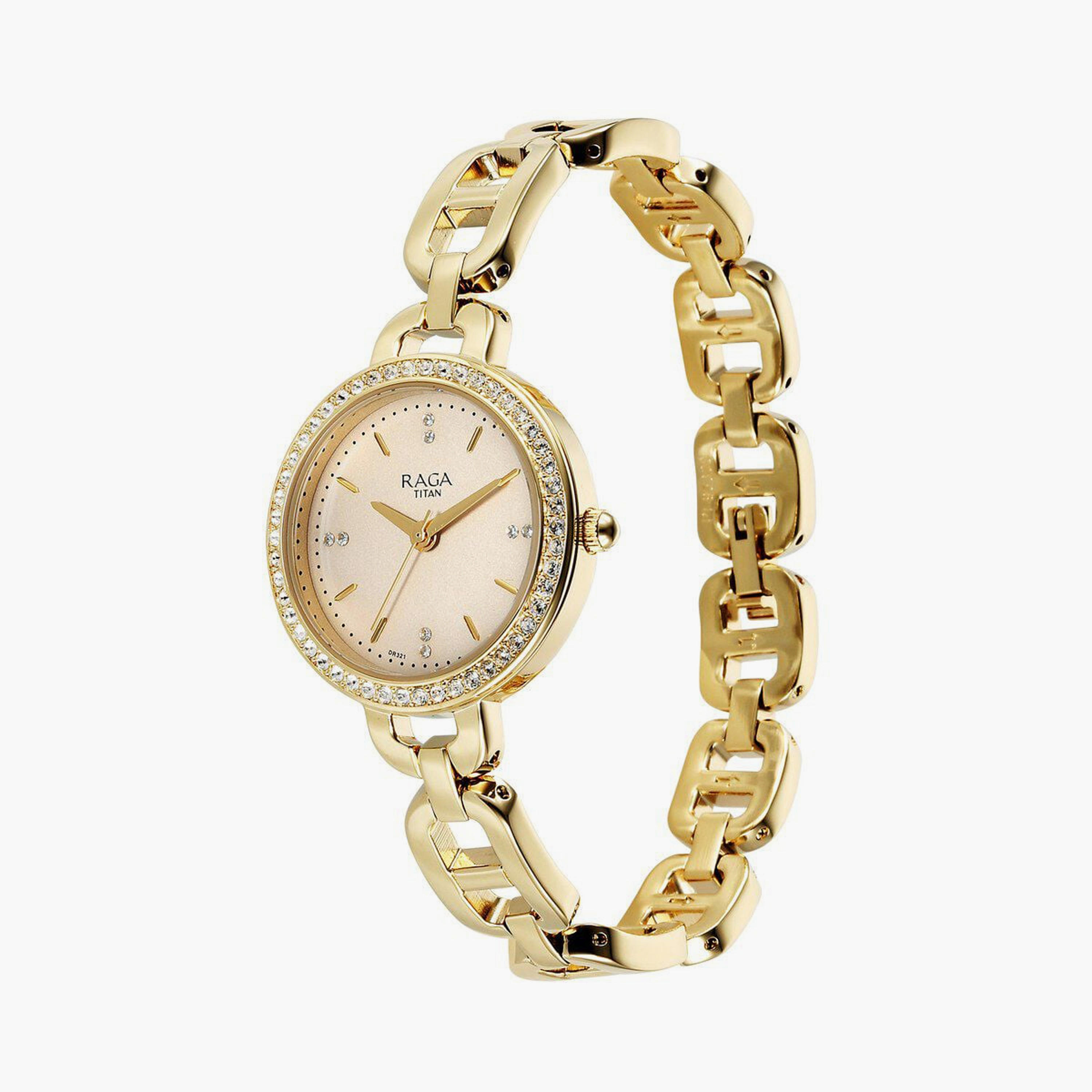 Titan Women's 30 MM Rose Gold Analog Stainless Steel Watch | 95305WM01-women-watchesandjewellery-watches-image-7