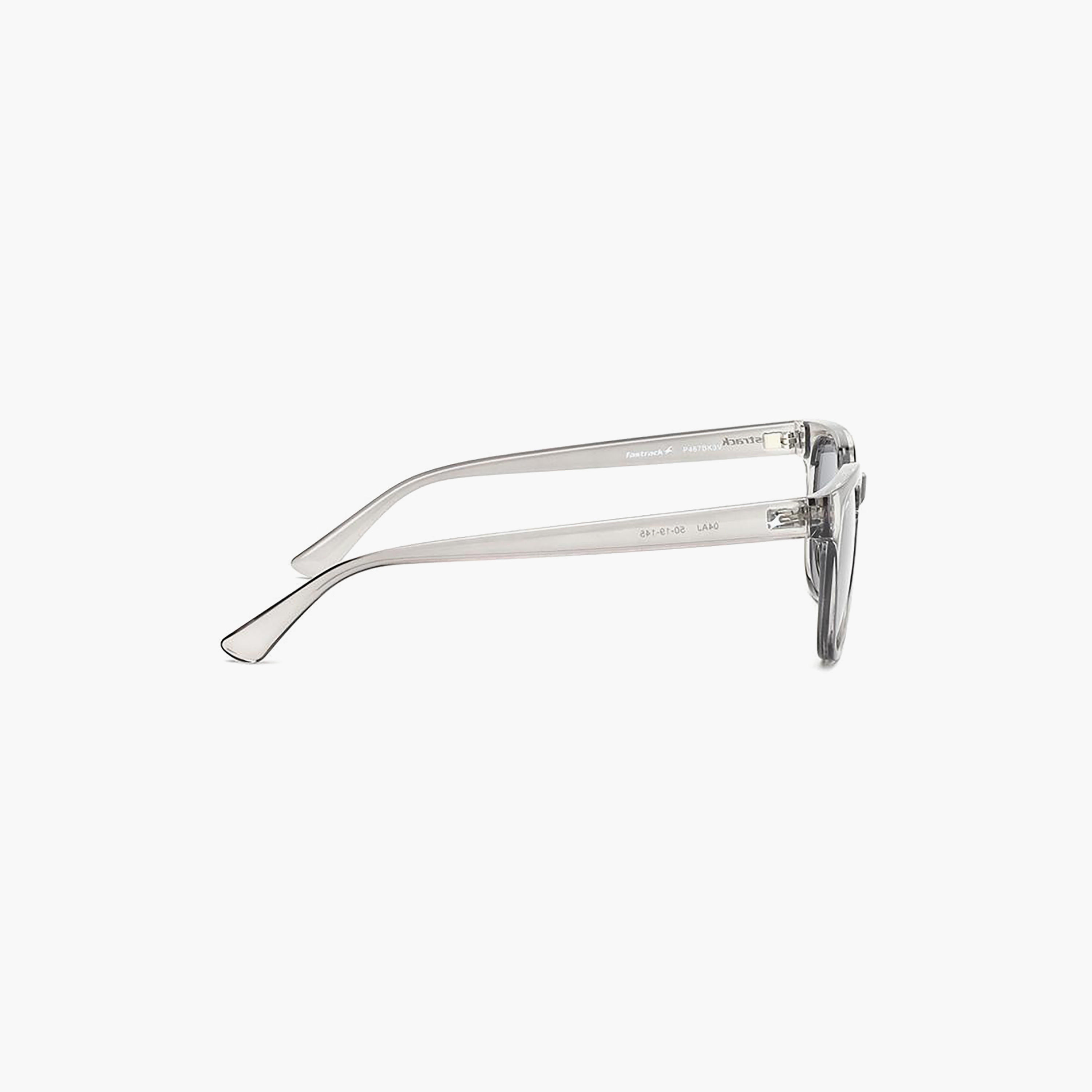 نظارة شمسية فاستراك مربعة 50 مم لون أسود | P467BK3V-men-sunglasses-image-4