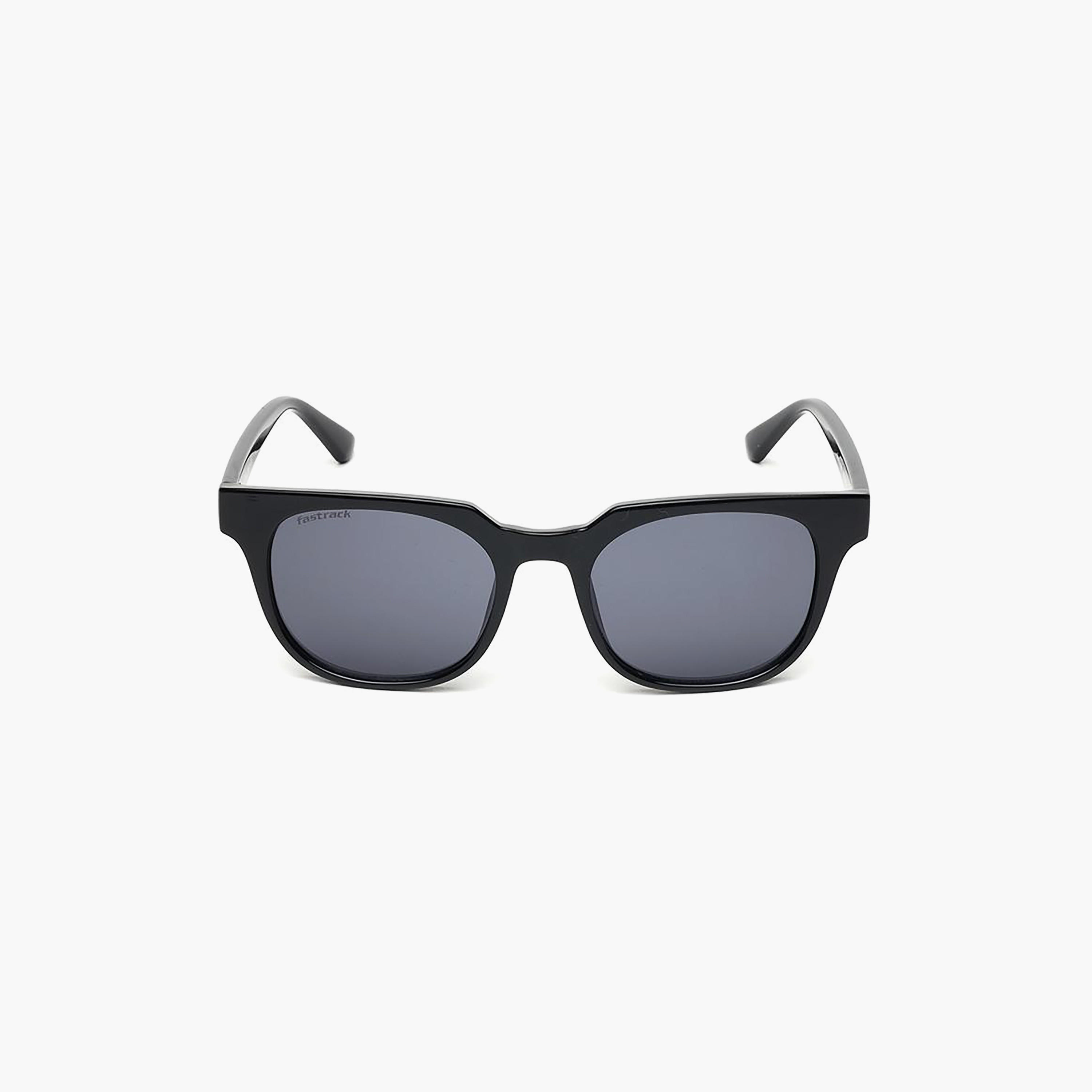 Fastrack 50 MM Black Square Sunglasses | P467BK4V-men-sunglasses-image-3
