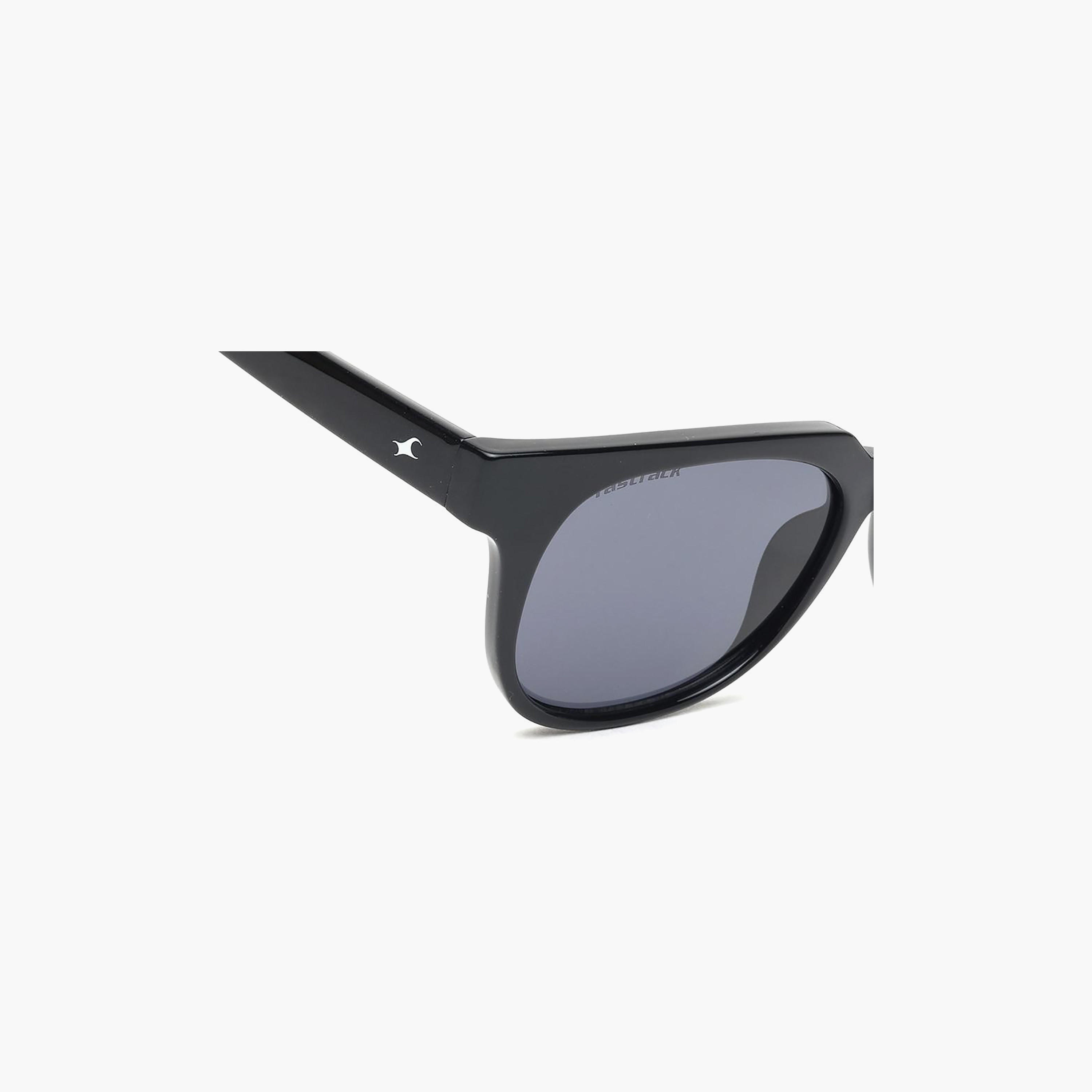 نظارة شمسية فاستراك مربعة 50 مم لون أسود | P467BK4V-men-sunglasses-image-7