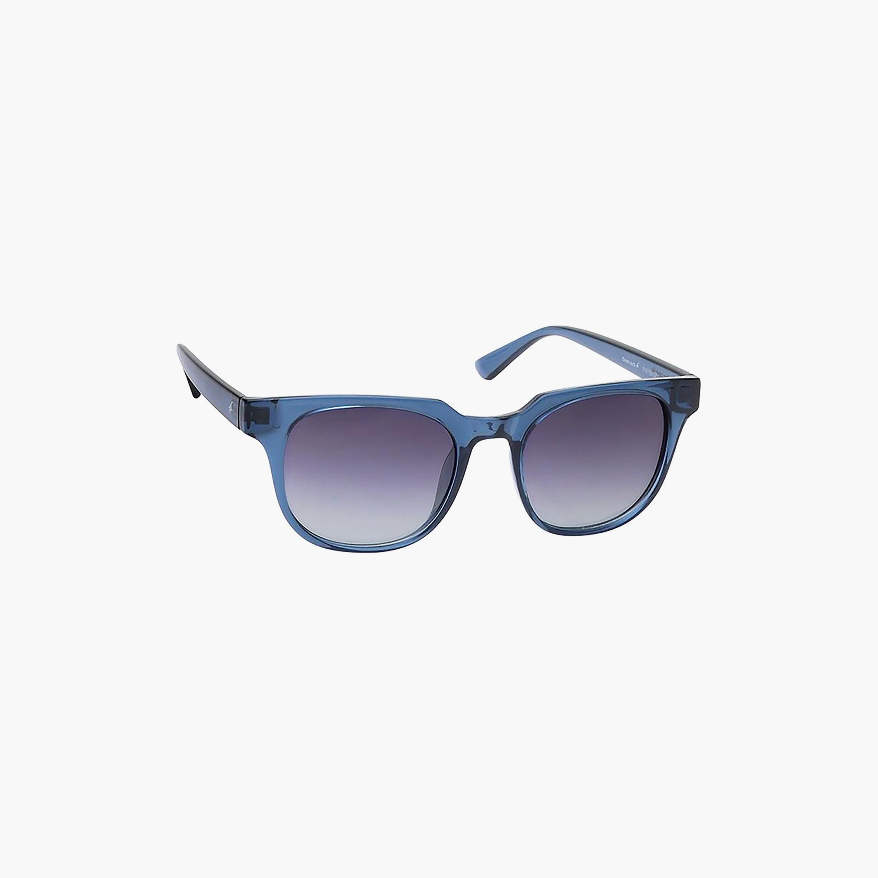 نظارة شمسية فاستراك دائرية 52 مم بتدرج لون رمادي | P469BR9V-men-sunglasses-image-1