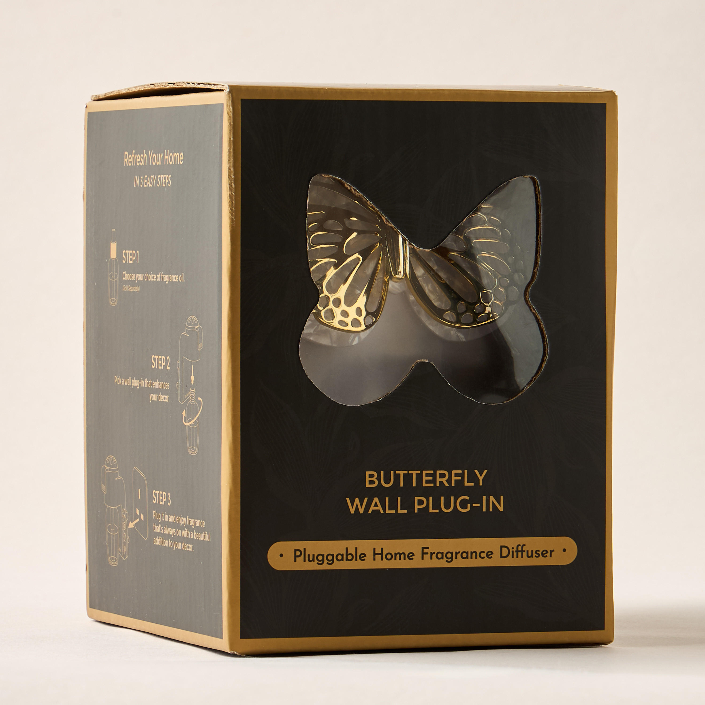 موزّع عطور للحائط غير معطّر مزيّن بفراشة-household-homefragrance-airrevitalisersandhumidifiers-image-1