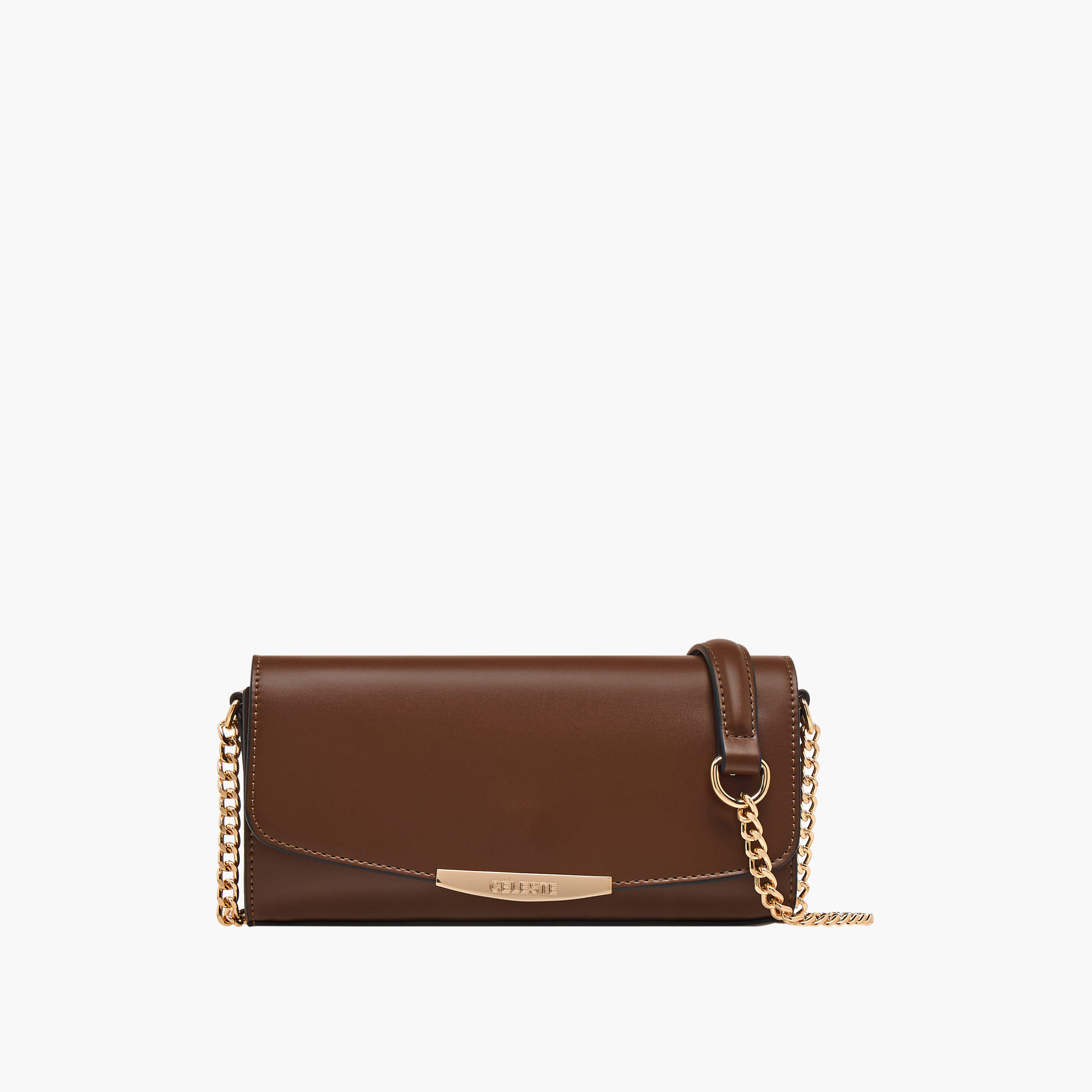 Celeste Monotone Crossbody Bag with Chain Strap-women-bagsandwallets-handbags-image-1
