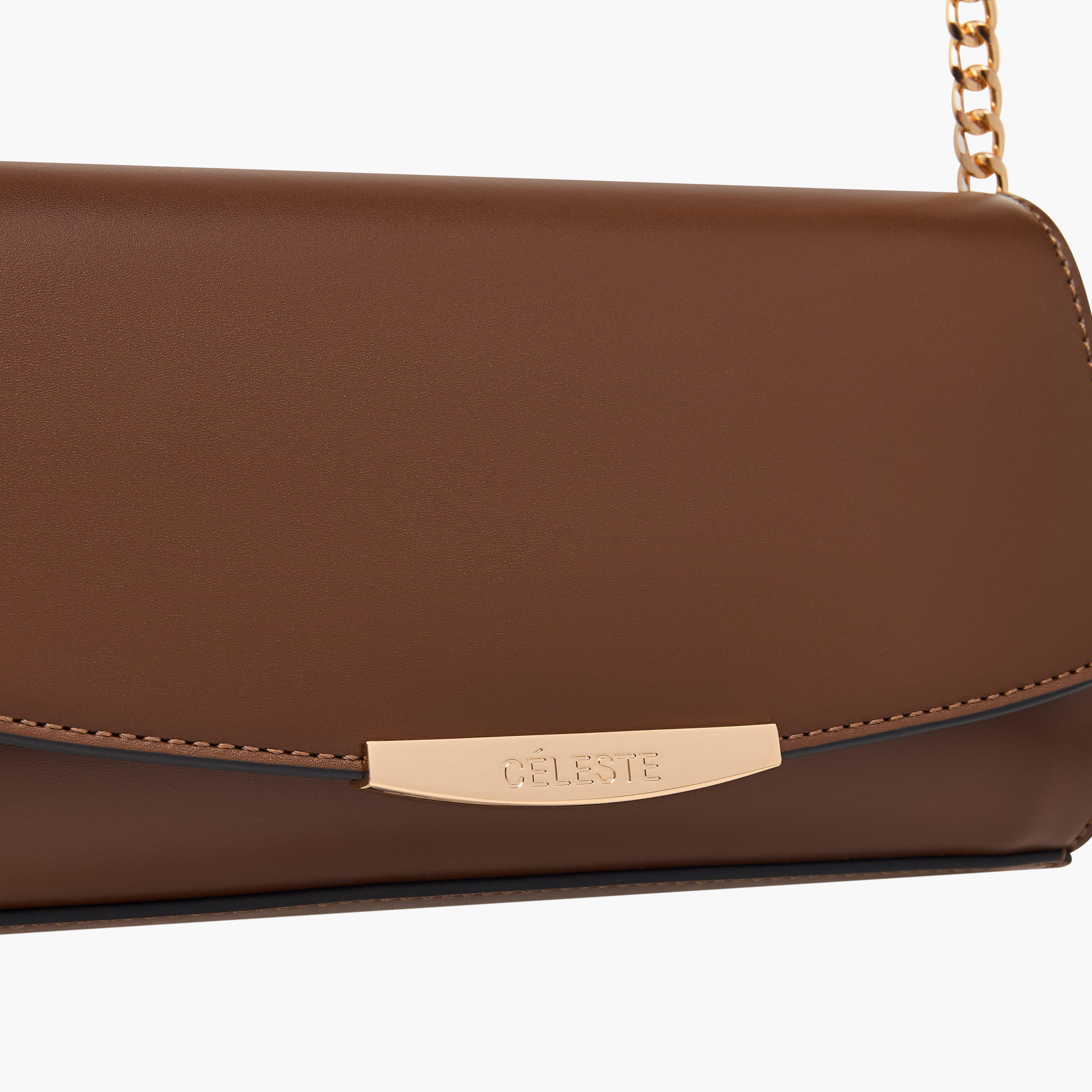 Celeste Monotone Crossbody Bag with Chain Strap-women-bagsandwallets-handbags-image-4