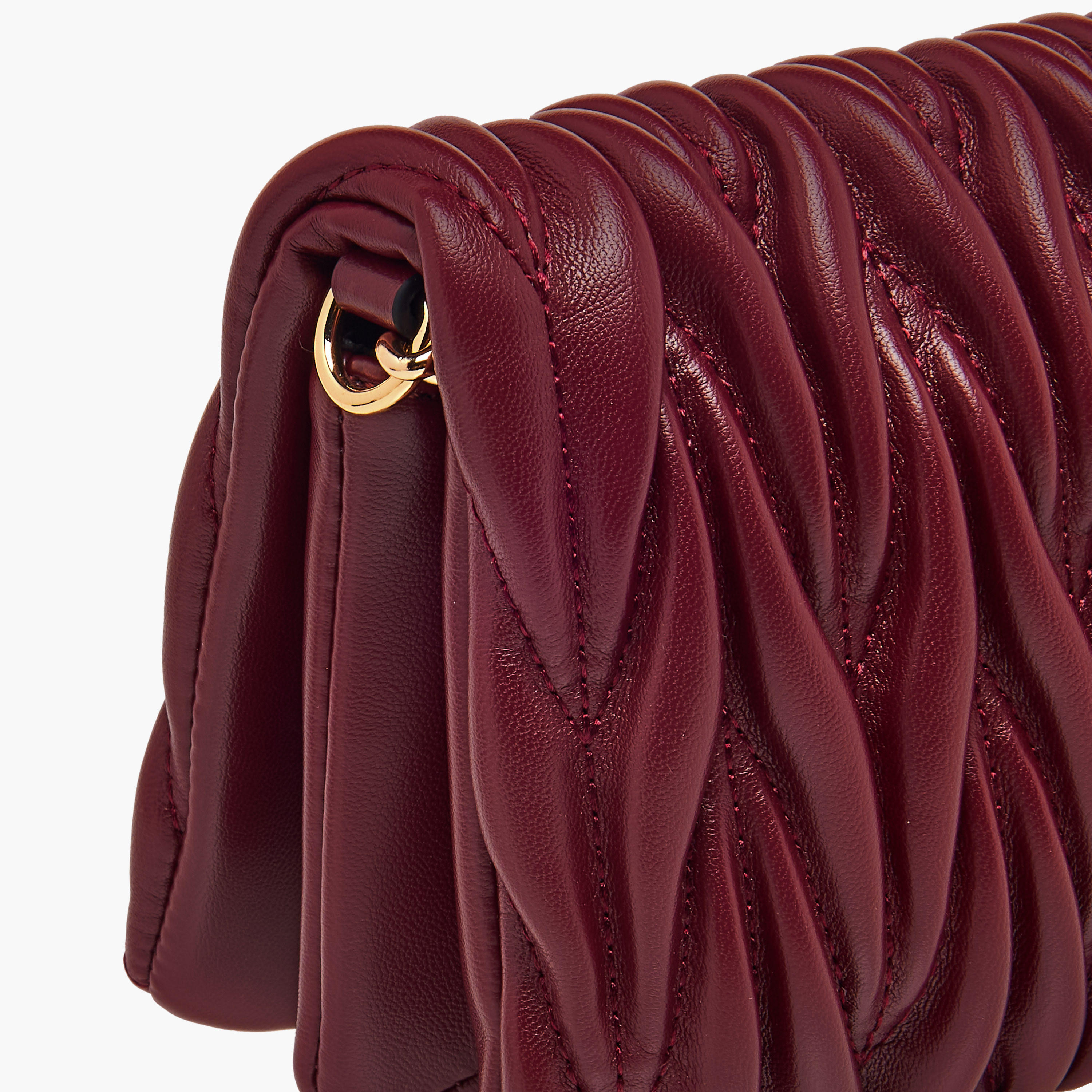 Celeste Quilted Crossbody Bag with Chain Strap-women-bagsandwallets-handbags-image-5
