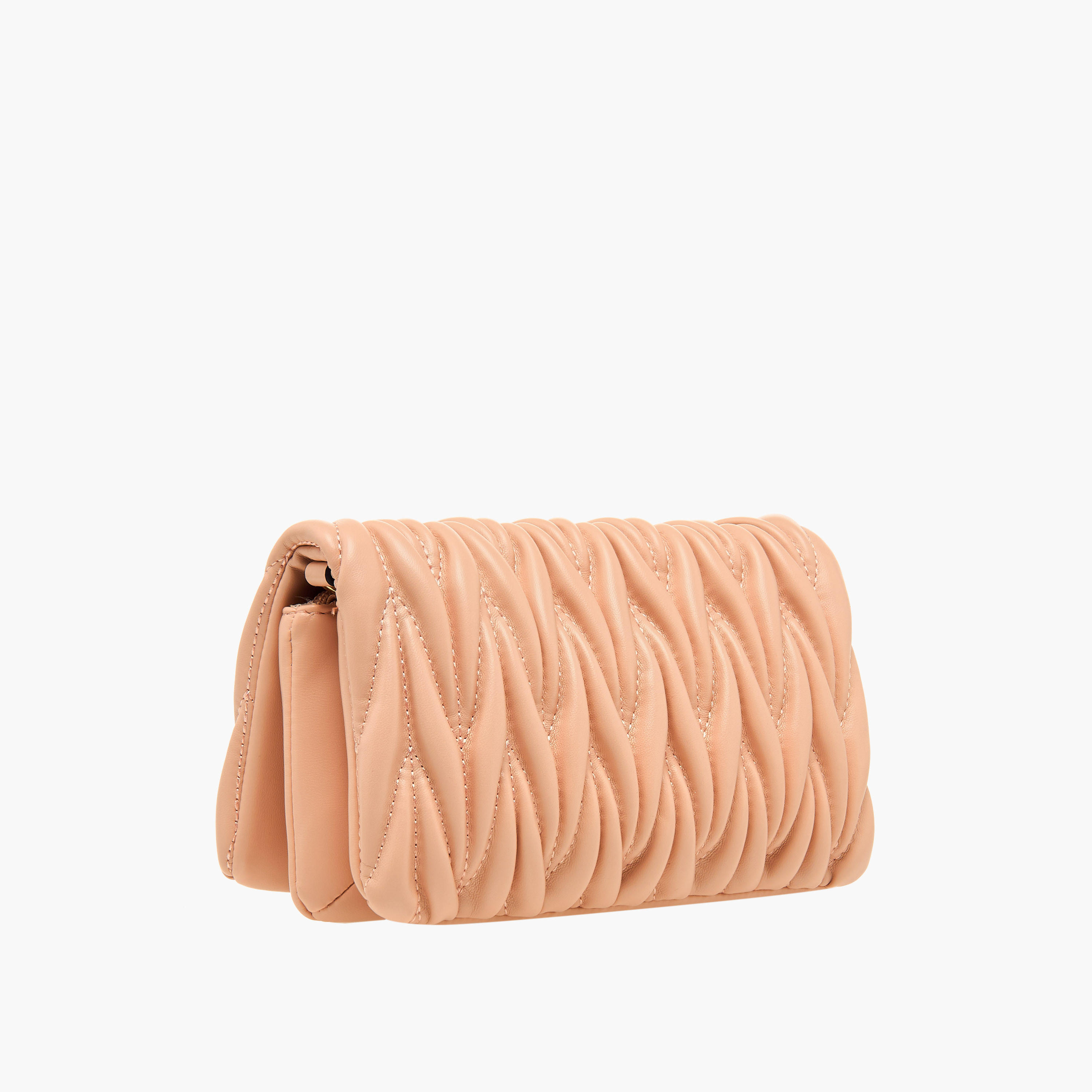 Celeste Quilted Crossbody Bag with Chain Strap-women-bagsandwallets-handbags-image-4