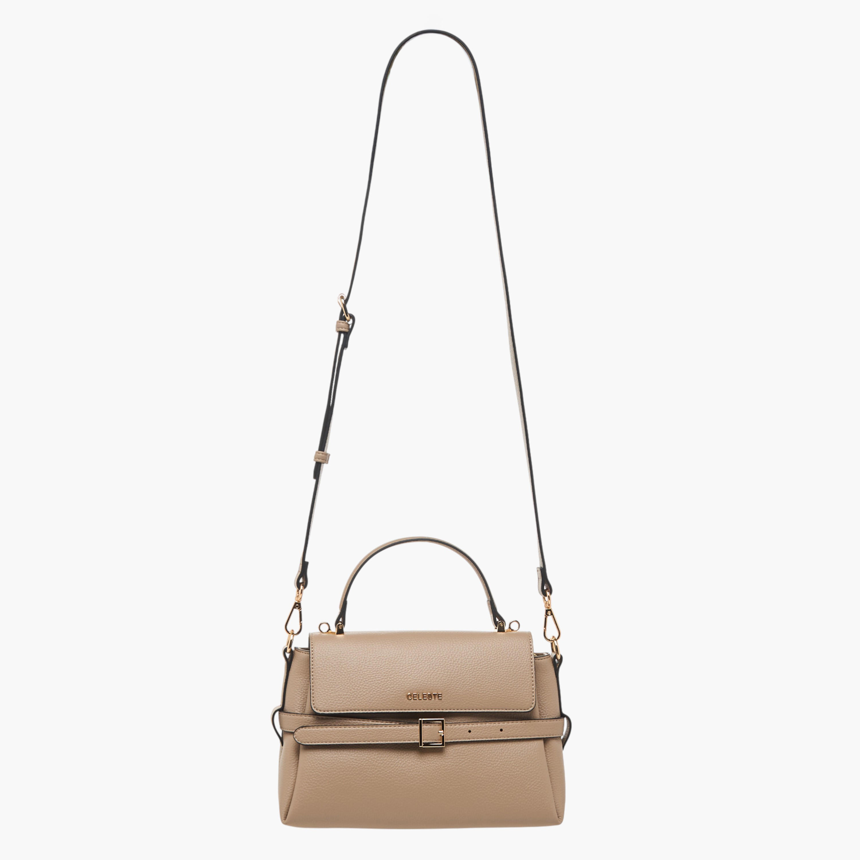 Celeste Solid Satchel Bag with Grab Handle-women-bagsandwallets-handbags-image-2