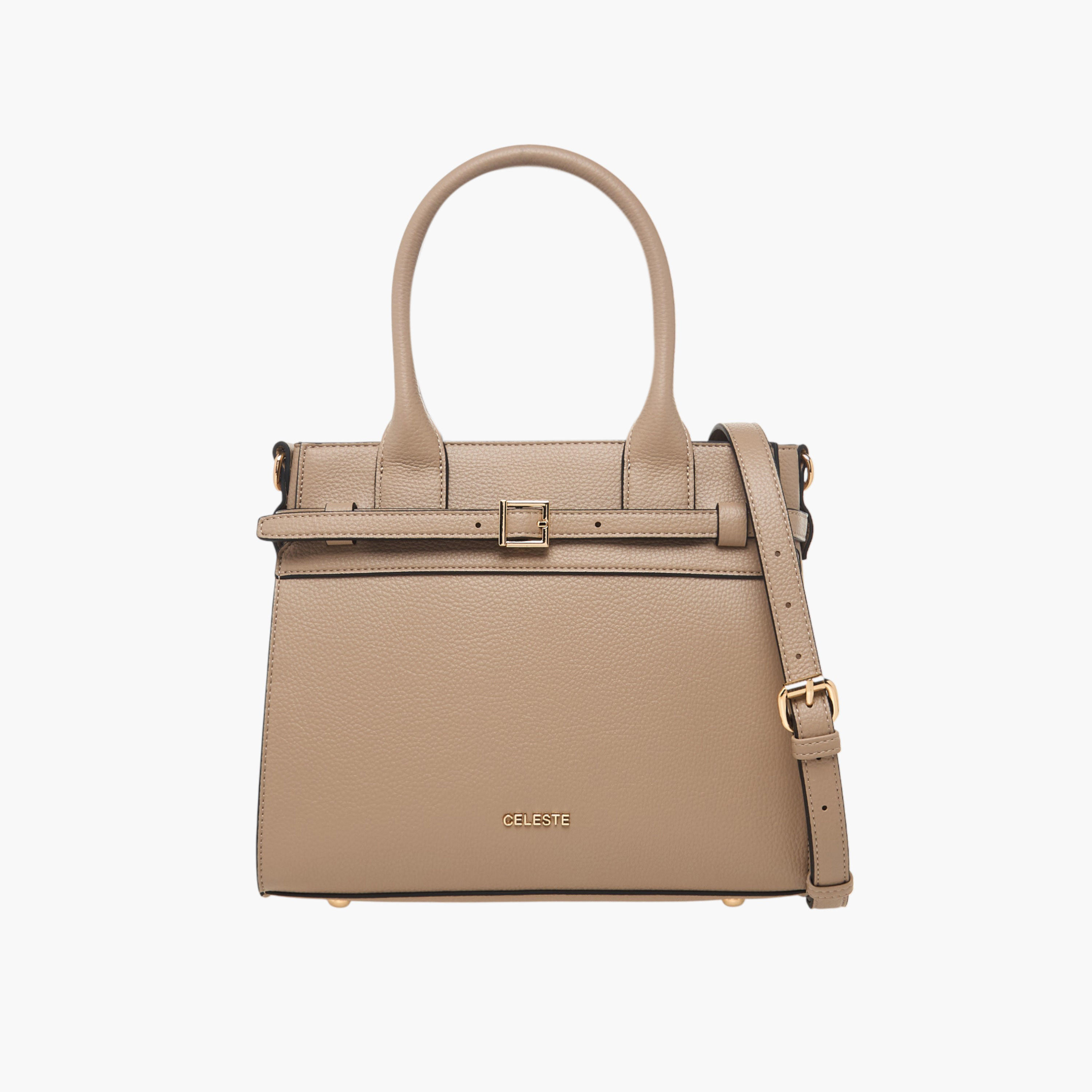 شنطة توتي سادة بمقابض مزدوجة من سيليست-women-bagsandwallets-handbags-image-1