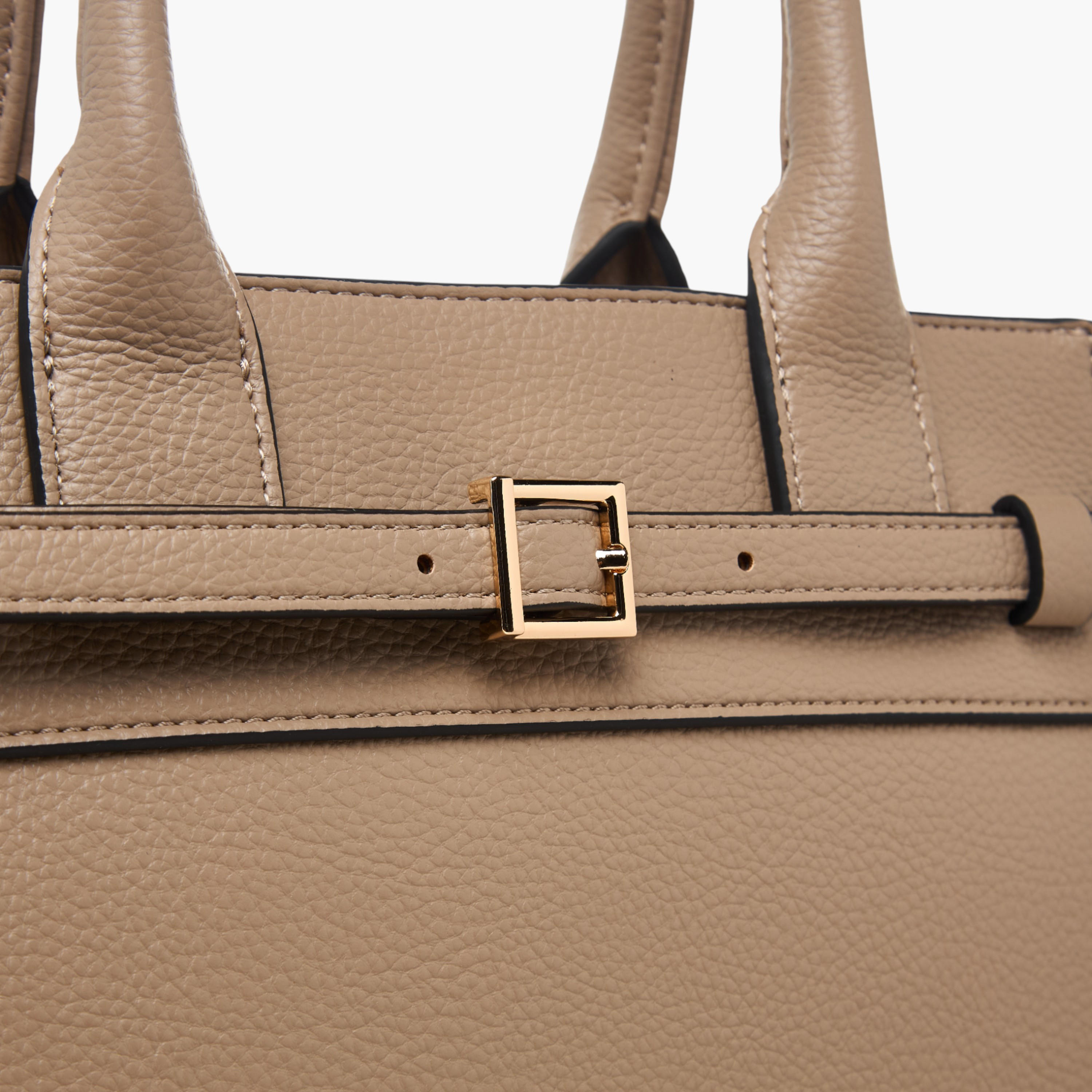 شنطة توتي سادة بمقابض مزدوجة من سيليست-women-bagsandwallets-handbags-image-4