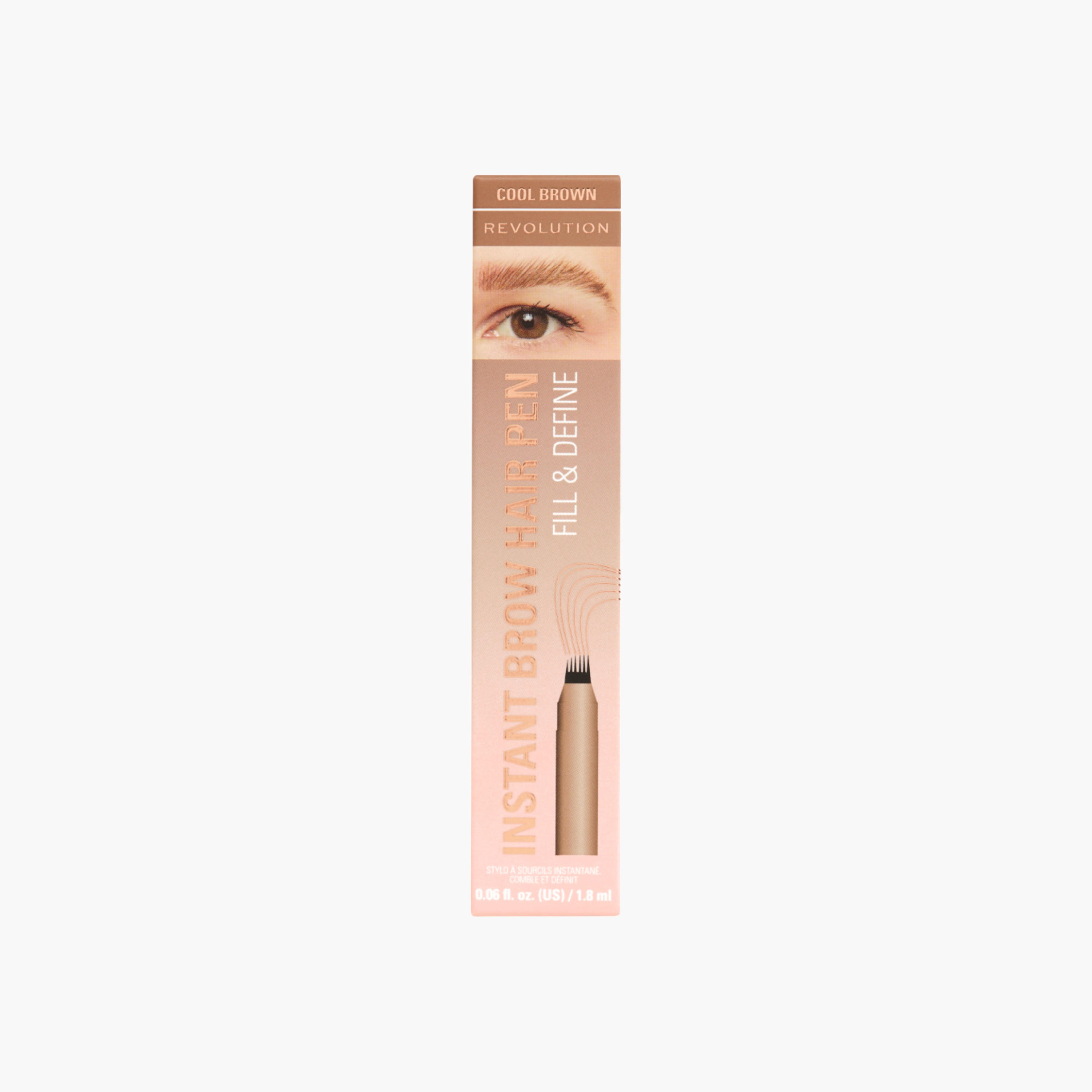 Makeup Revolution Instant Brow Hair Pen - 1.8 ml-beautyandpersonalcare-makeup-eyes-eyebrows-image-1