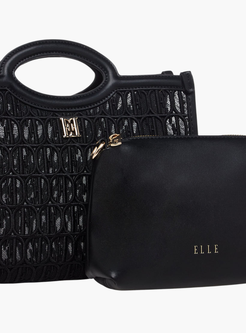 شنطة توتي مطرزة بحزام قابل للتعديل وشنطة صغيرة من إيل-women-bagsandwallets-handbags-image-6