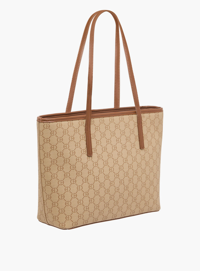 شنطة توتي بطبعات مع محفظة من كريسبيلا-women-bagsandwallets-handbags-image-5