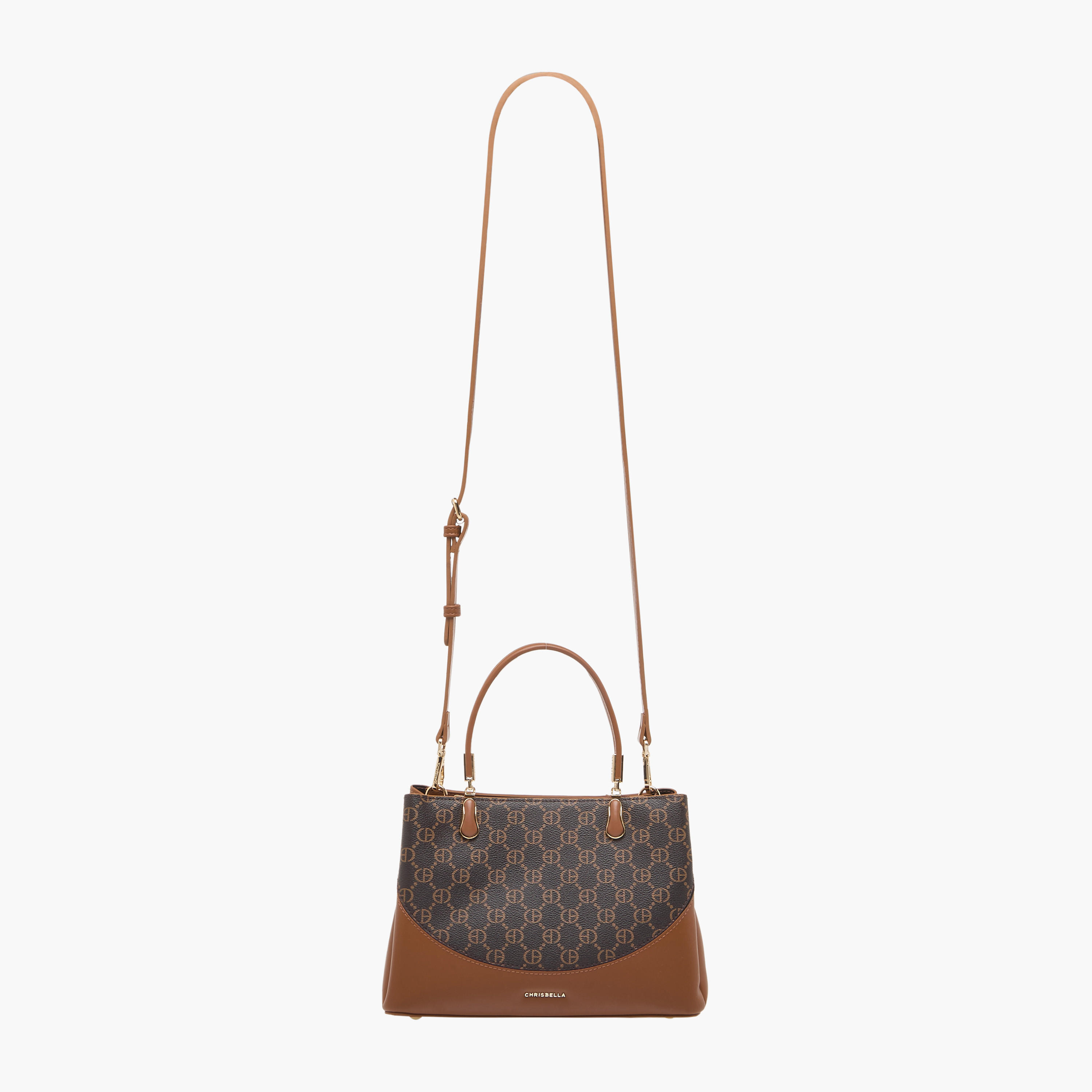 شنطة توت بطبعات مع محفظة من كريسبيلا-women-bagsandwallets-handbags-image-3