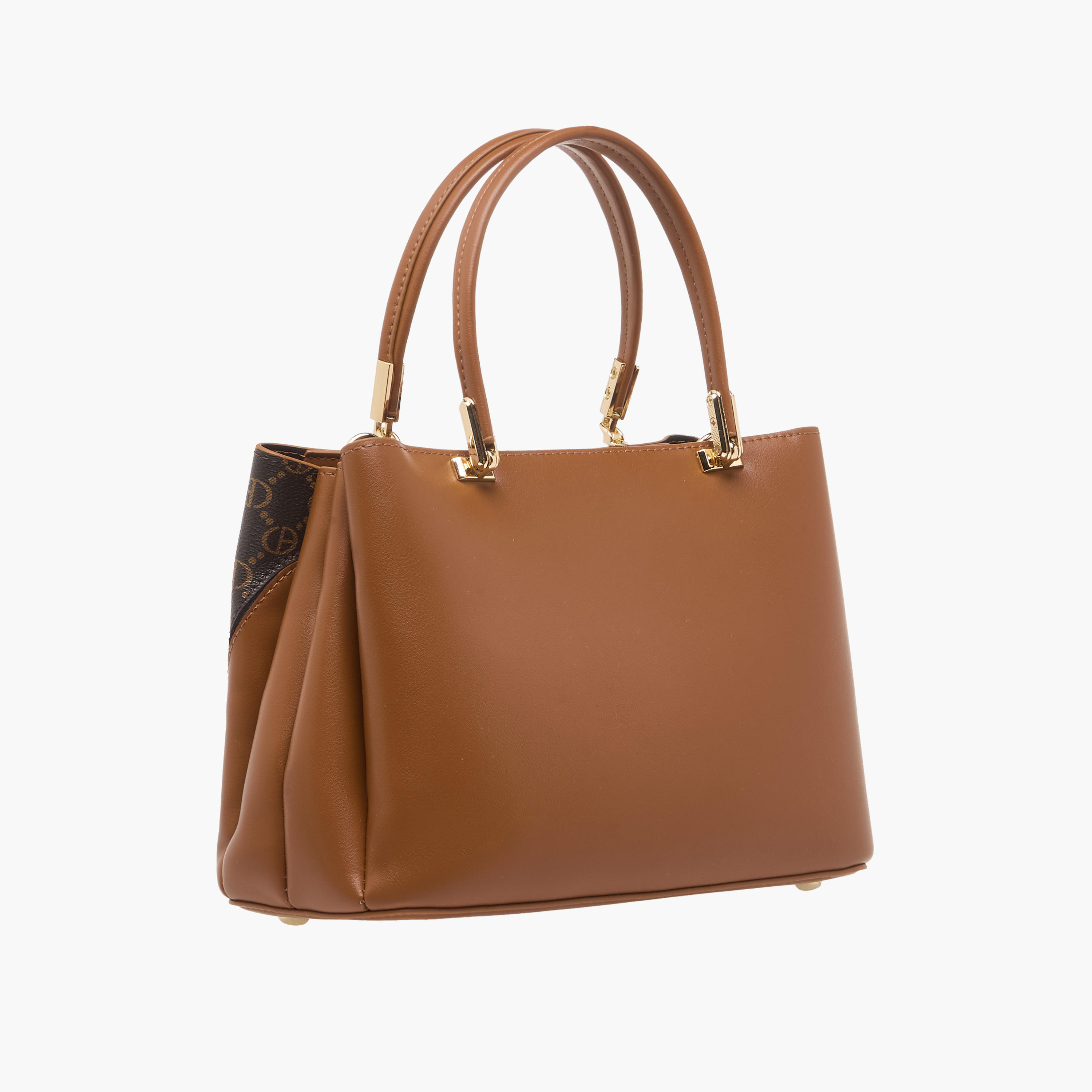 شنطة توت بطبعات مع محفظة من كريسبيلا-women-bagsandwallets-handbags-image-4