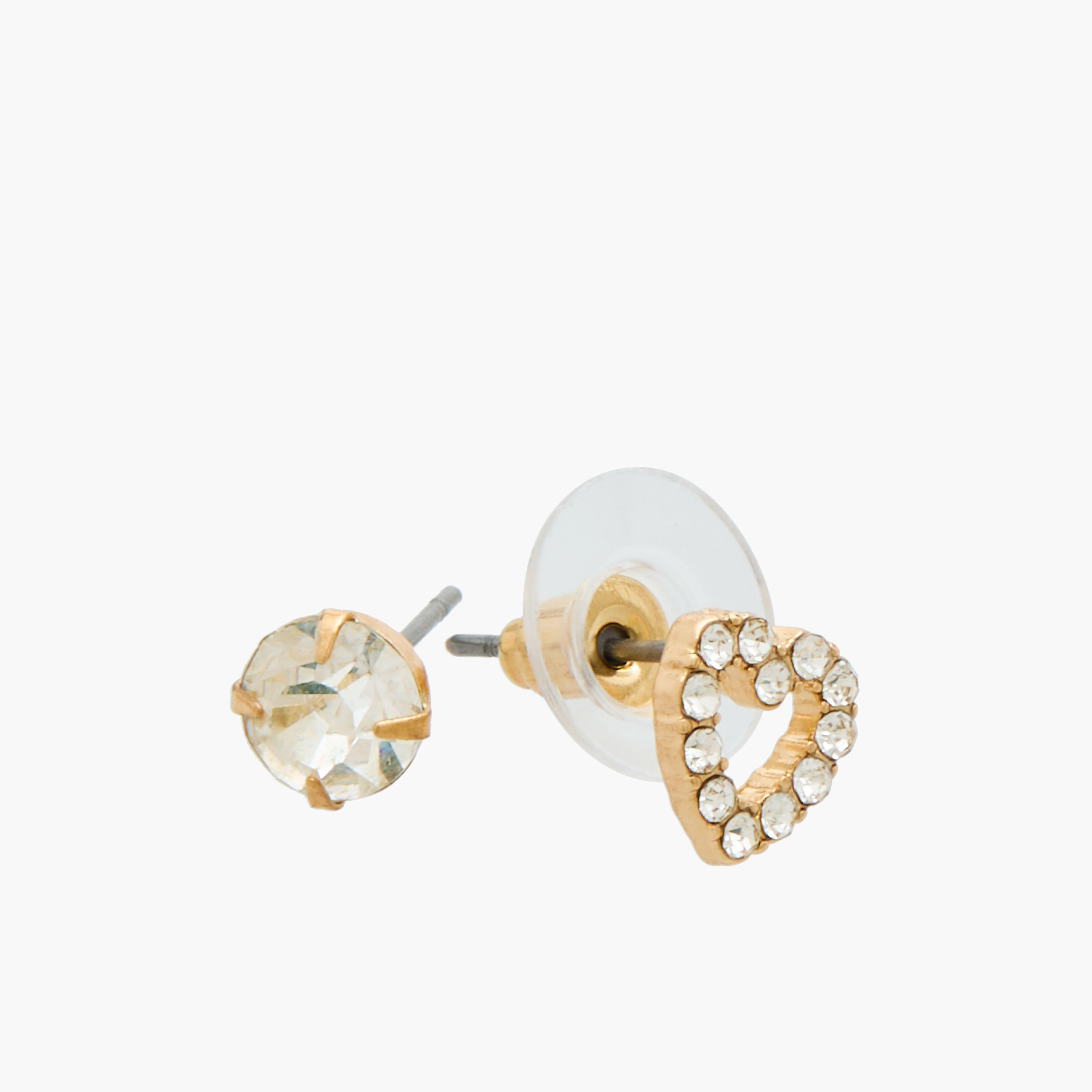 Pack of 15 Gold Tone Assorted Earrings with Pushback Closure-women-watchesandjewellery-jewellery-earrings-image-4
