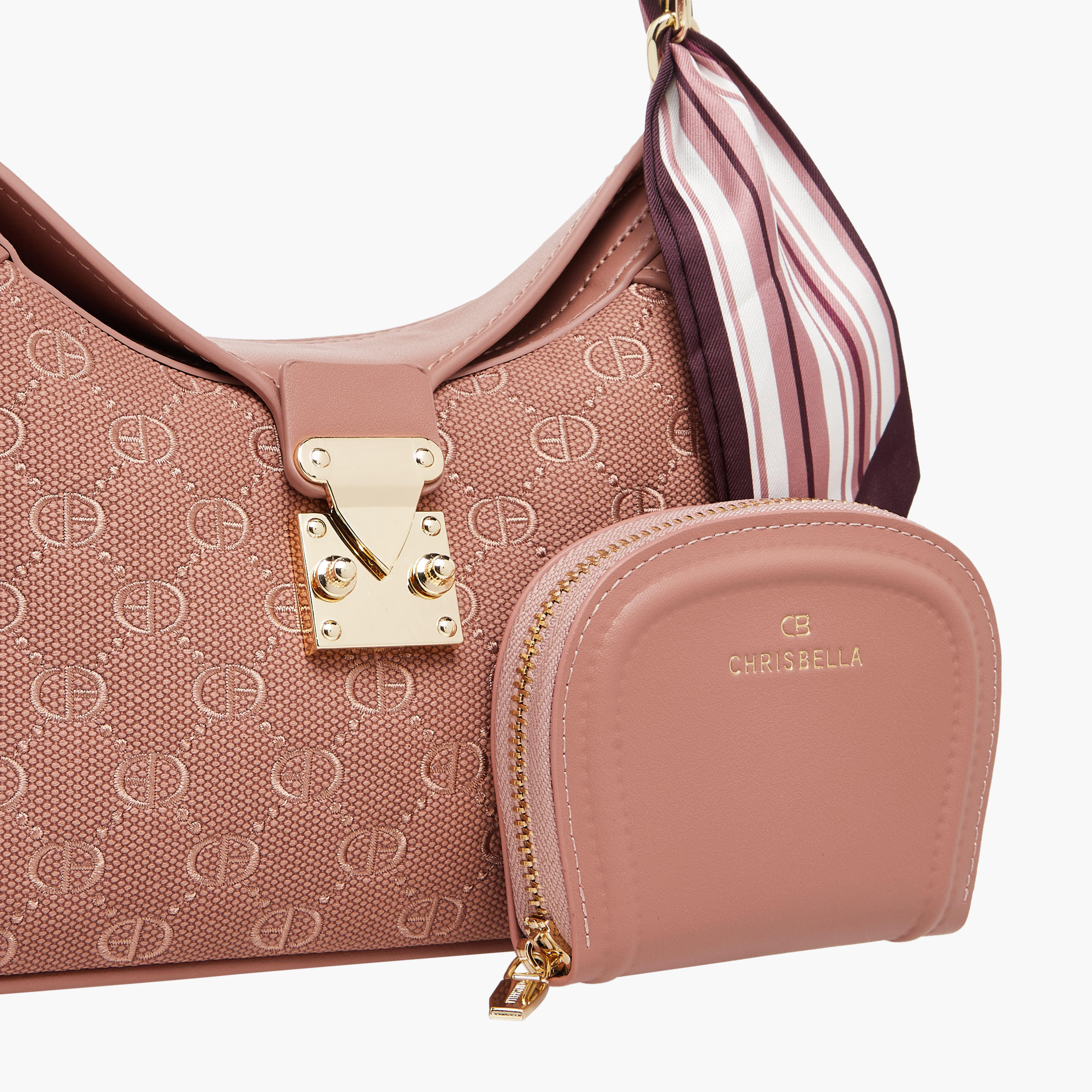 شنطة كتف مطرزة مع محفظة من كريسبيلا-women-bagsandwallets-handbags-image-6