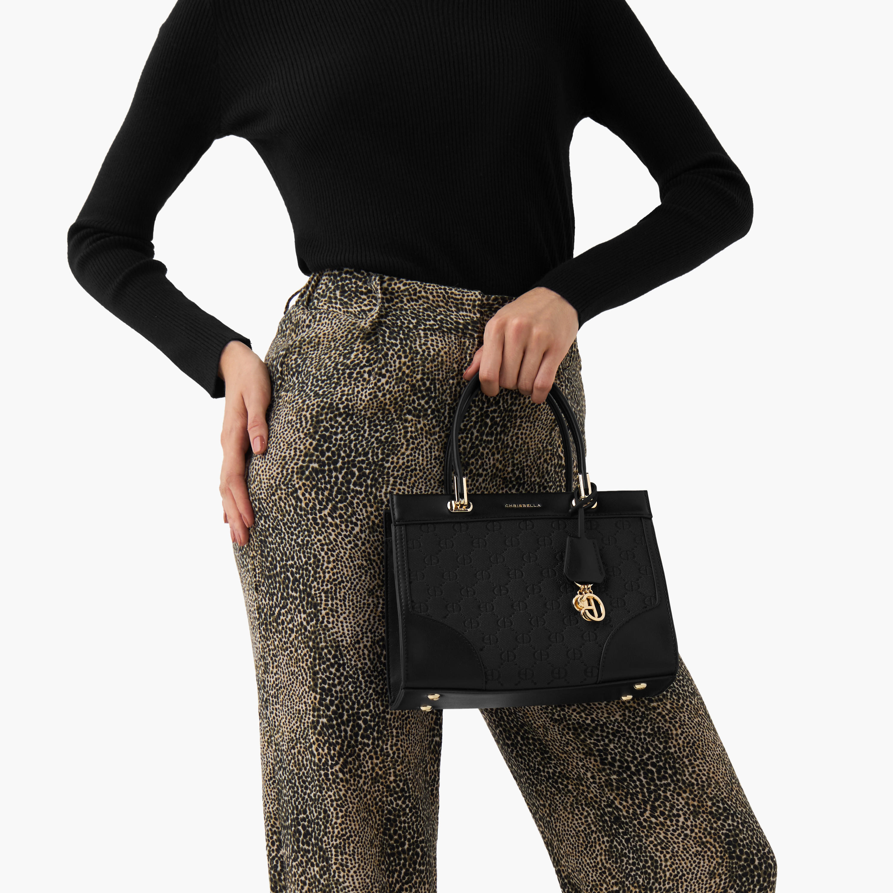 شنطة توتي بارزة الملمس مع محفظة من كريسبيلا-women-bagsandwallets-handbags-image-10
