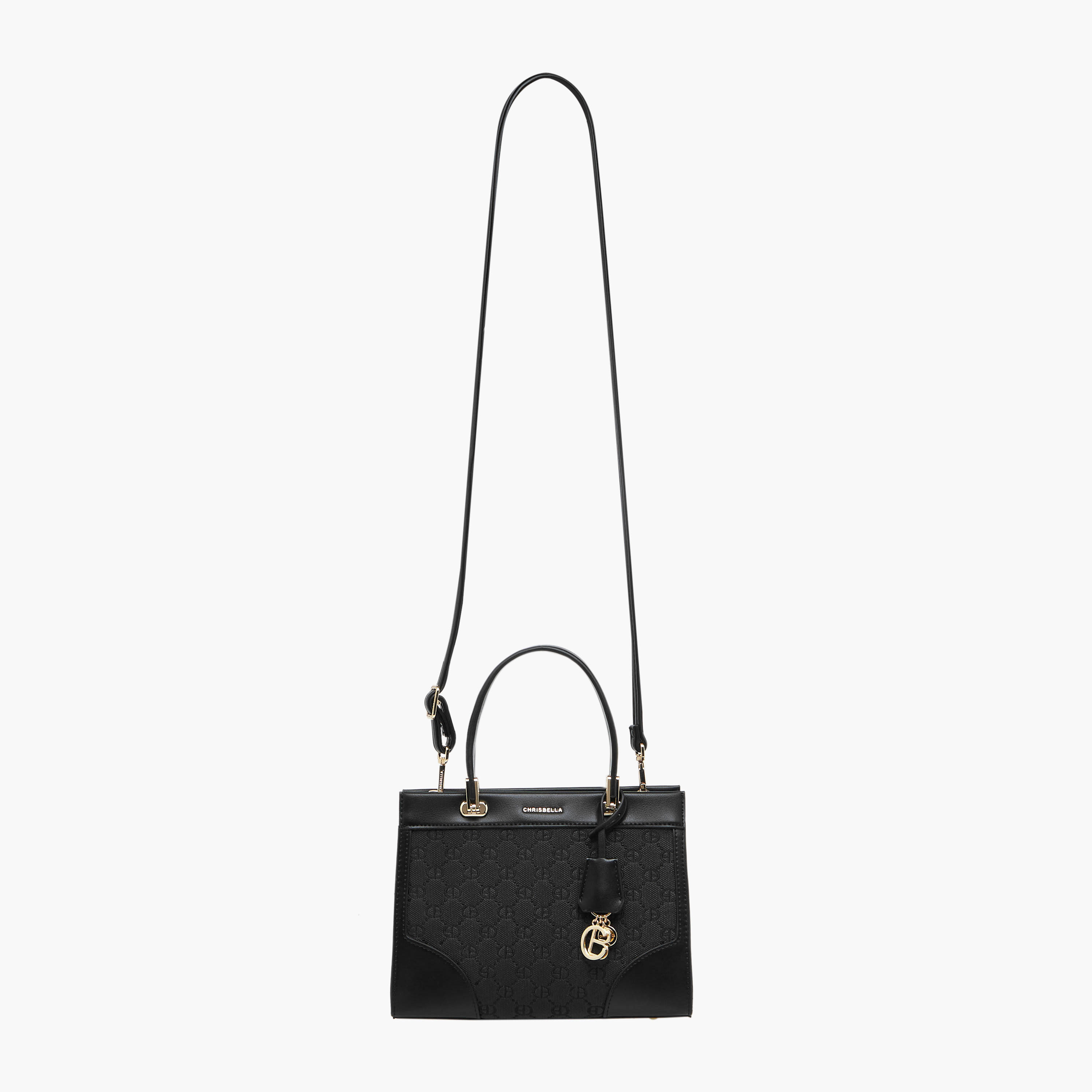 شنطة توتي بارزة الملمس مع محفظة من كريسبيلا-women-bagsandwallets-handbags-image-3