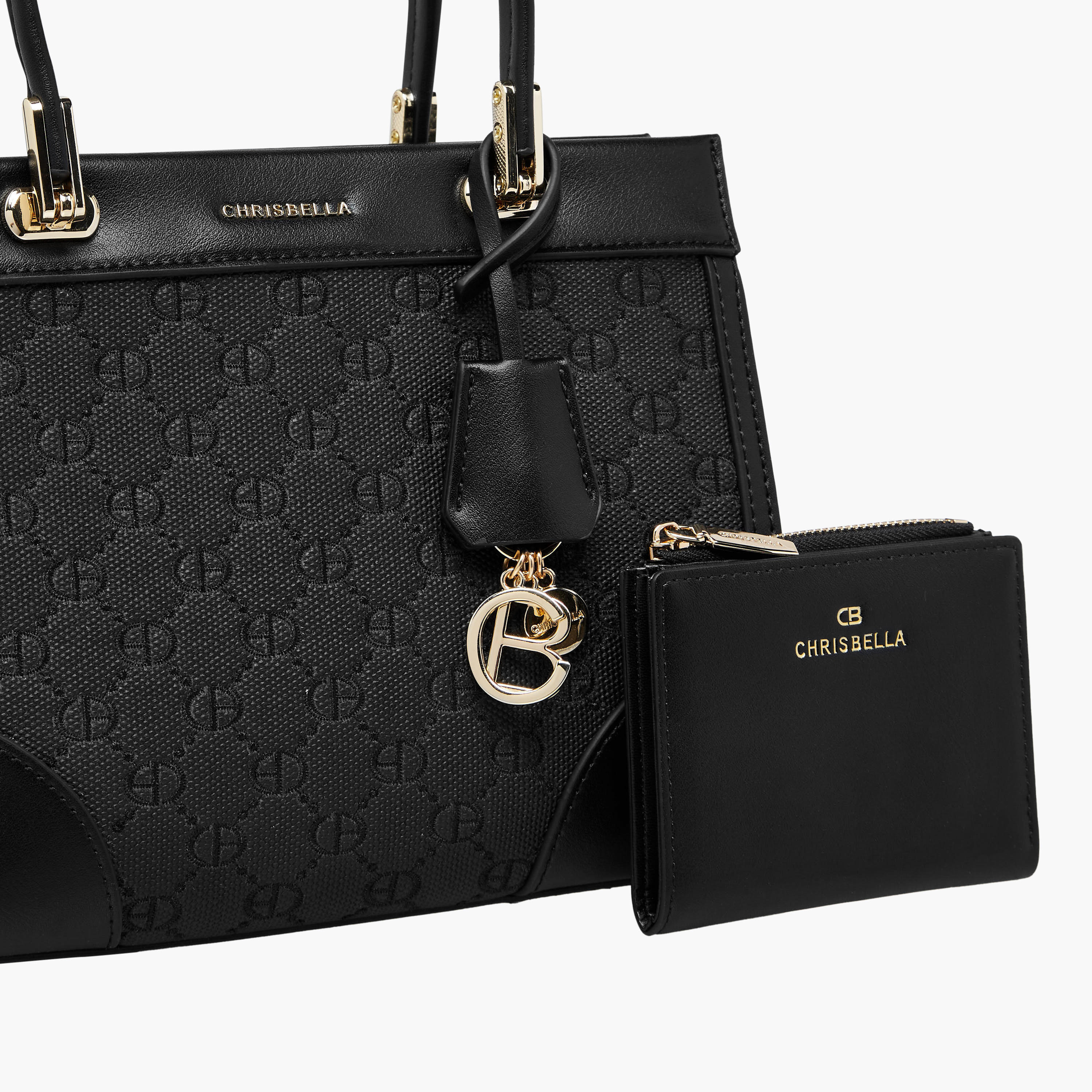 شنطة توتي بارزة الملمس مع محفظة من كريسبيلا-women-bagsandwallets-handbags-image-6