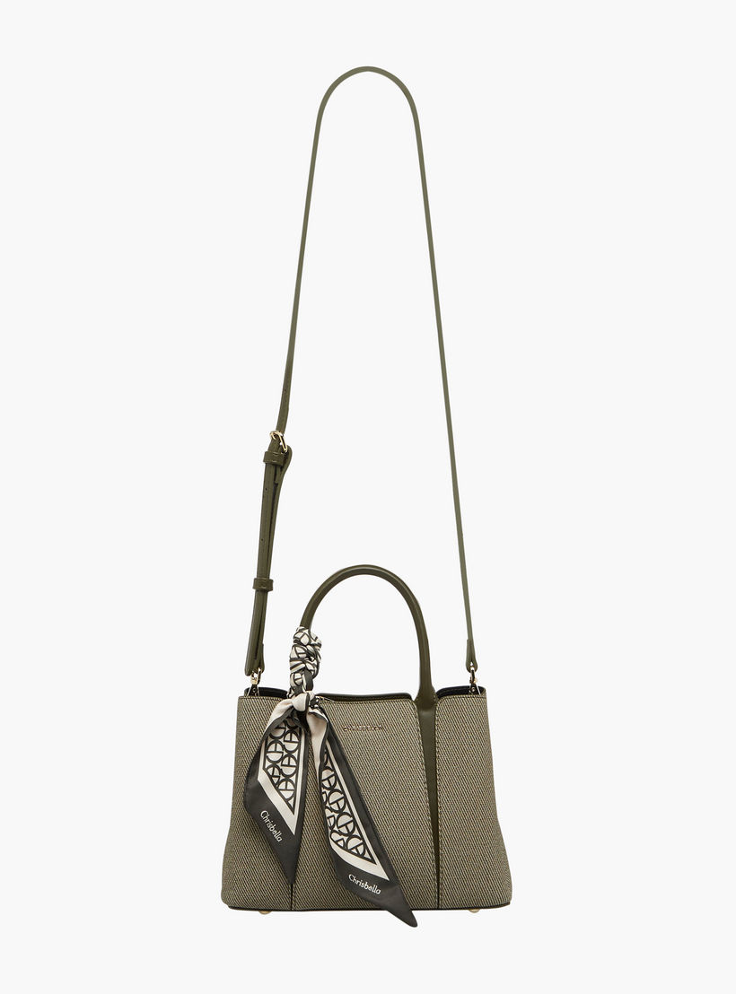 Chrisbella Scarf Accent Tote Bag with Wallet-women-bagsandwallets-handbags-image-3