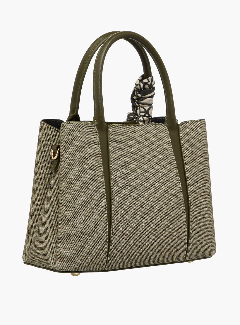 Chrisbella Scarf Accent Tote Bag with Wallet-women-bagsandwallets-handbags-image-4