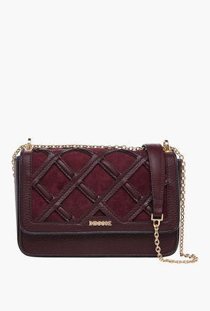 شنطة كروس بودي كاروهات بحزام سلسلة من بيسي لندن-women-bagsandwallets-handbags-image-1