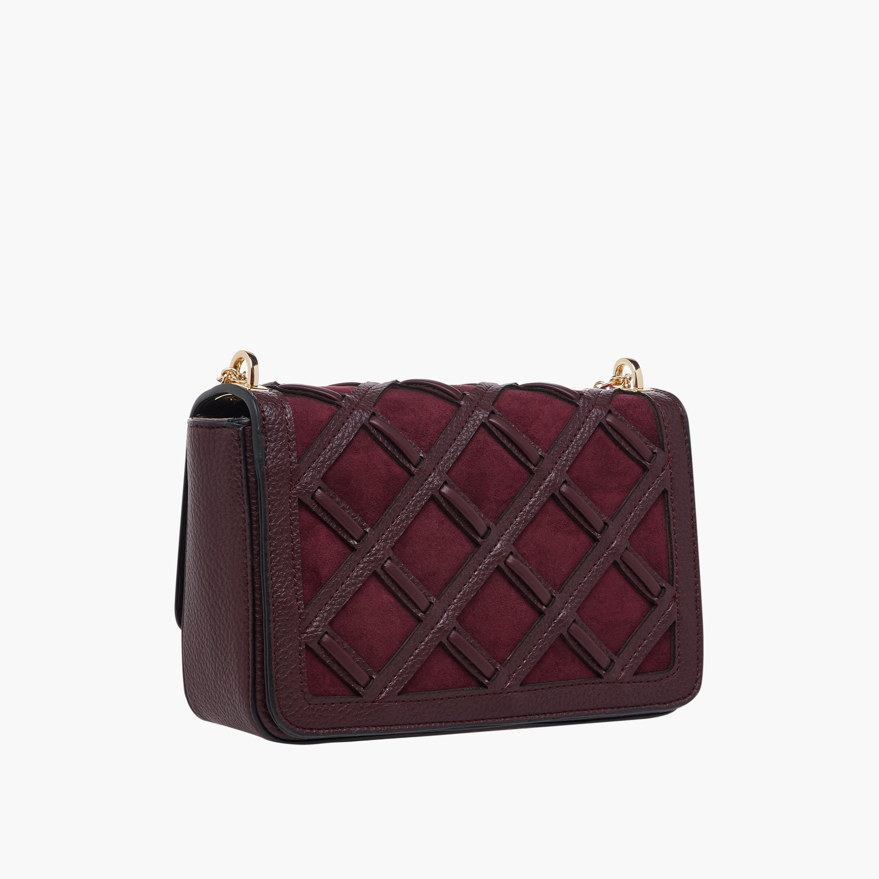 شنطة كروس بودي كاروهات بحزام سلسلة من بيسي لندن-women-bagsandwallets-handbags-image-4