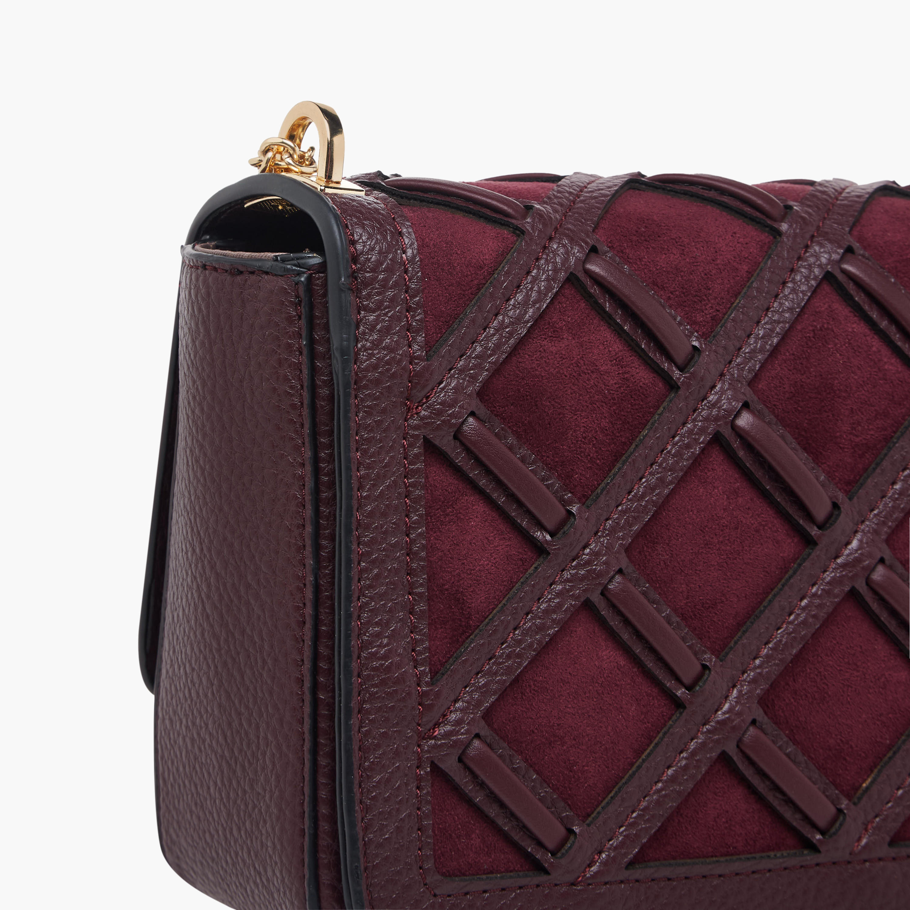 شنطة كروس بودي كاروهات بحزام سلسلة من بيسي لندن-women-bagsandwallets-handbags-image-6