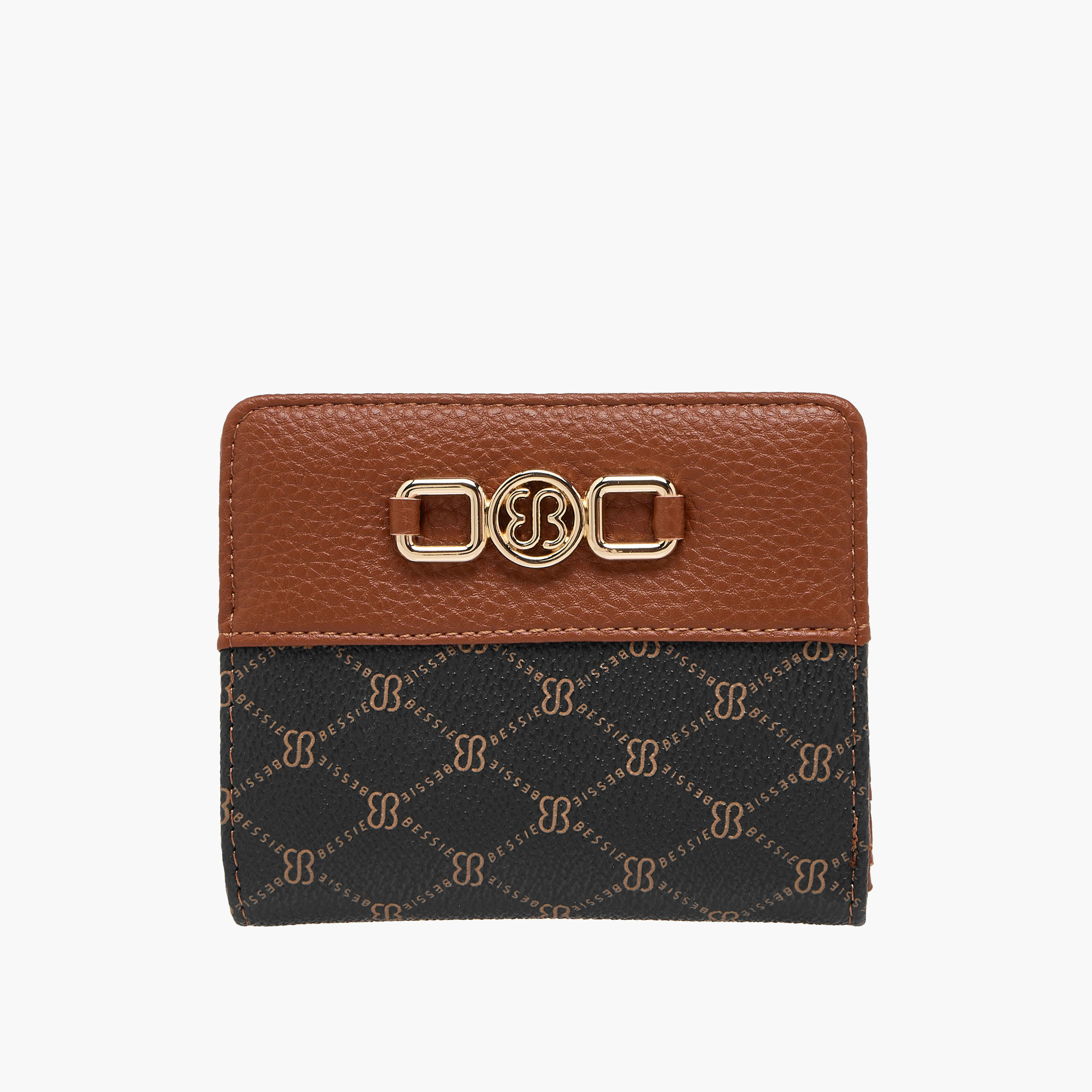 محفظة بطيّة ثنائية وطبعات مونوجرام من بيسي لندن-women-bagsandwallets-wallets-image-1