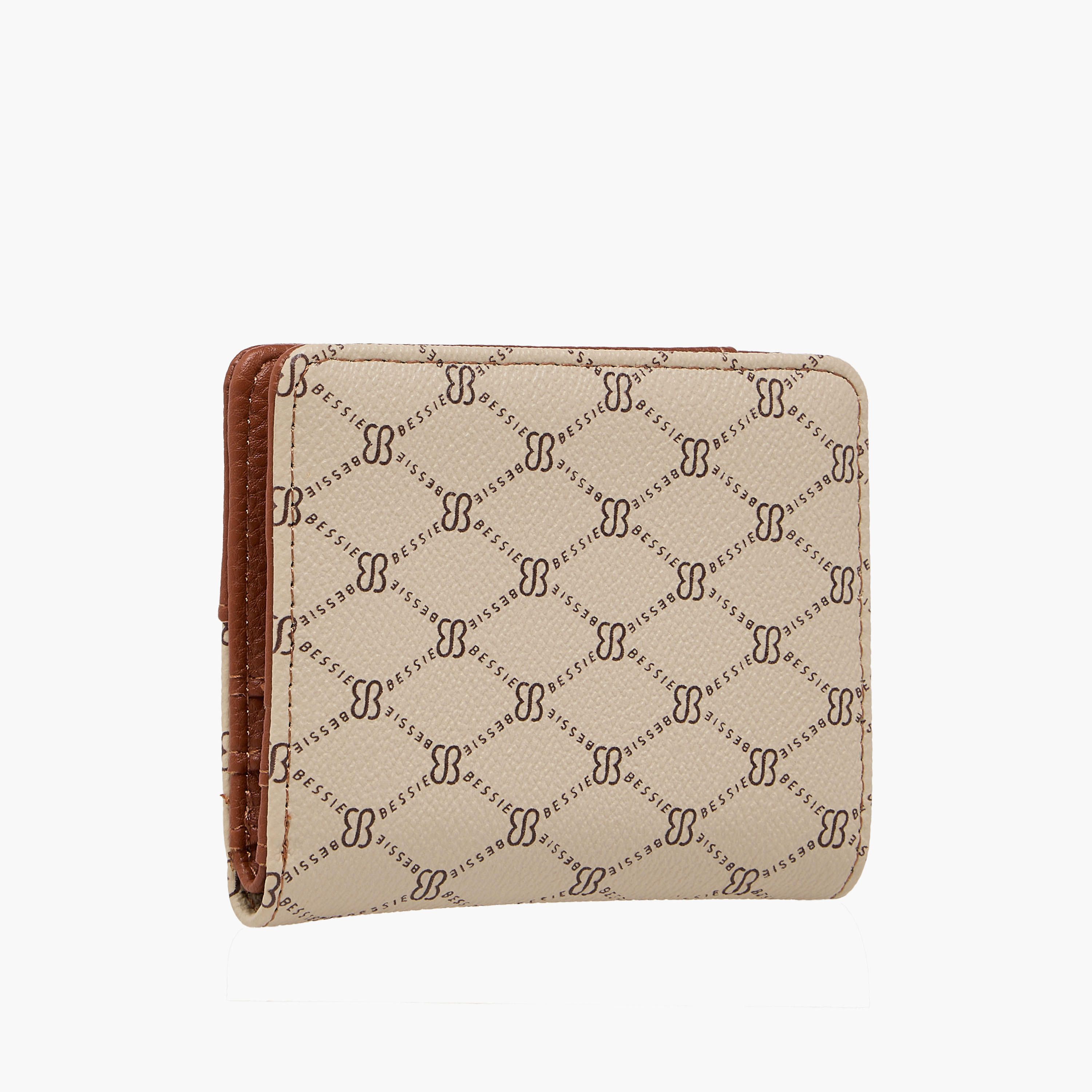 Bessie London Monogram Print Bi-Fold Wallet-women-bagsandwallets-wallets-image-2